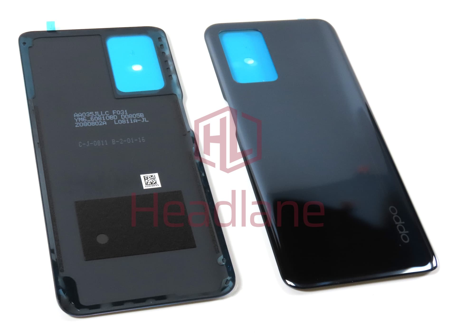 Oppo CPH2239 A54 Back / Battery Cover - Black - view 3