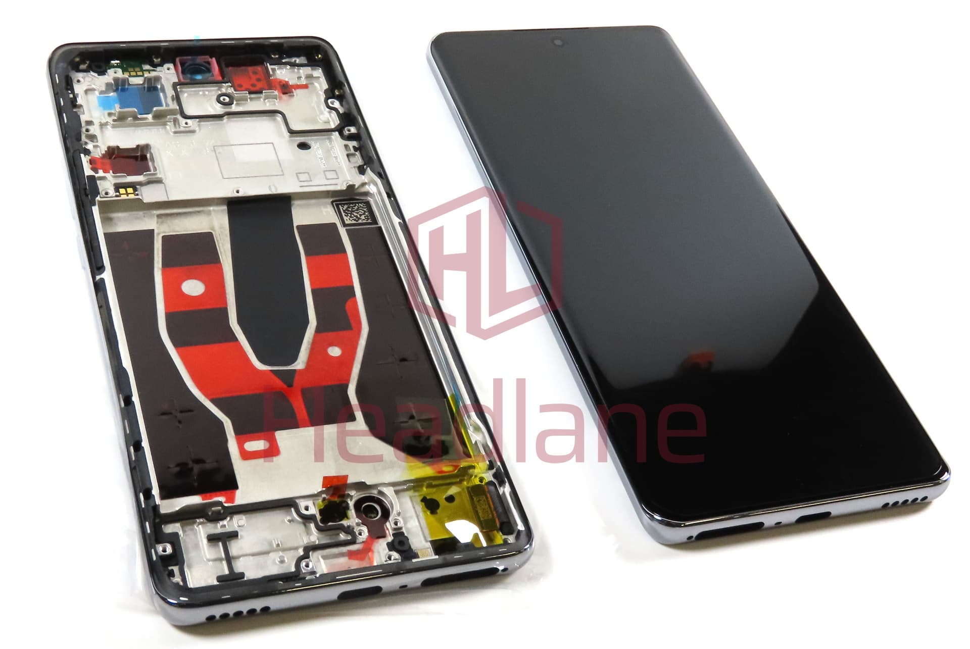 Oppo CPH2531 Reno10 5G LCD Display / Screen + Touch - Grey - view 2