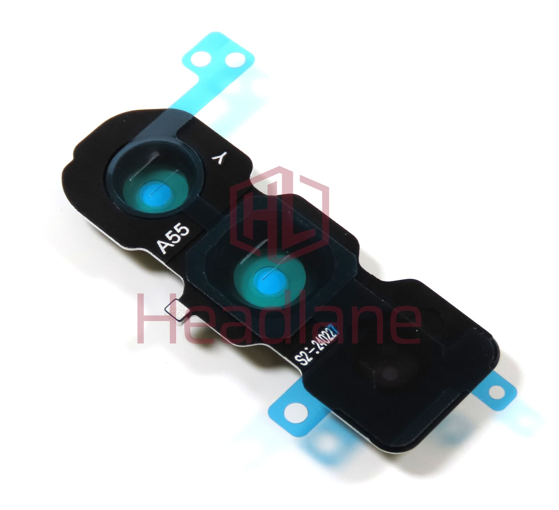 Samsung SM-A556 Galaxy A55 5G Camera Decoration / Frame - Yellow (Awesome Lemon) - view 2