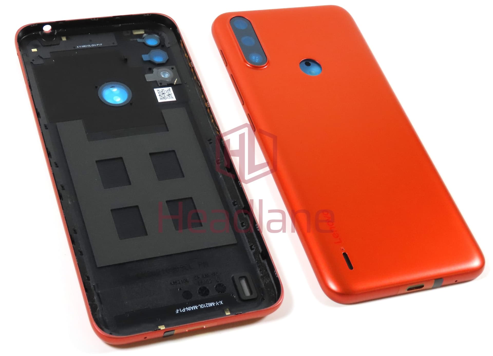 Motorola XT2097 Moto E7i Back / Battery Cover - Red - view 3