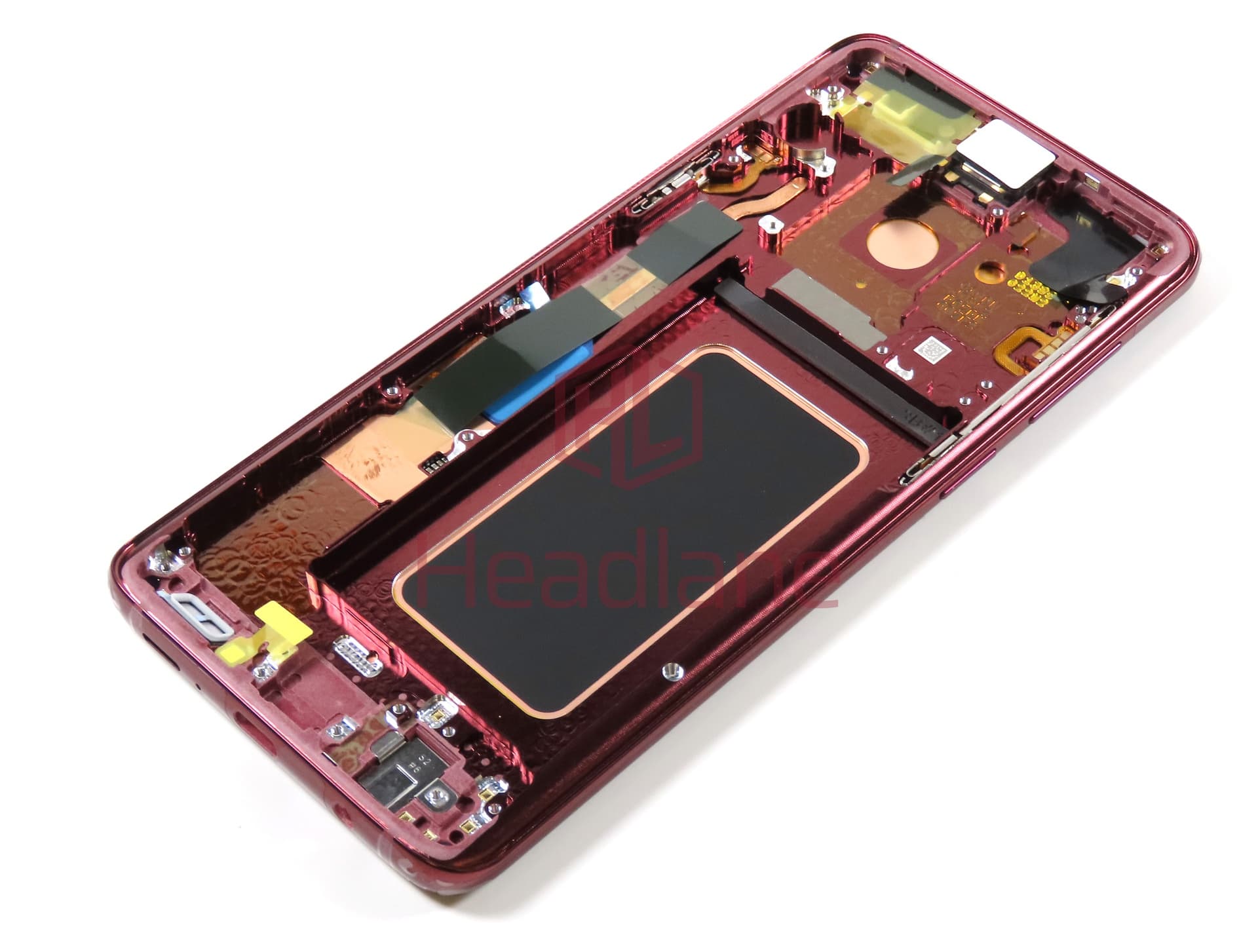 Samsung SM-G965F Galaxy S9+ LCD Display / Screen + Touch - Red - view 2