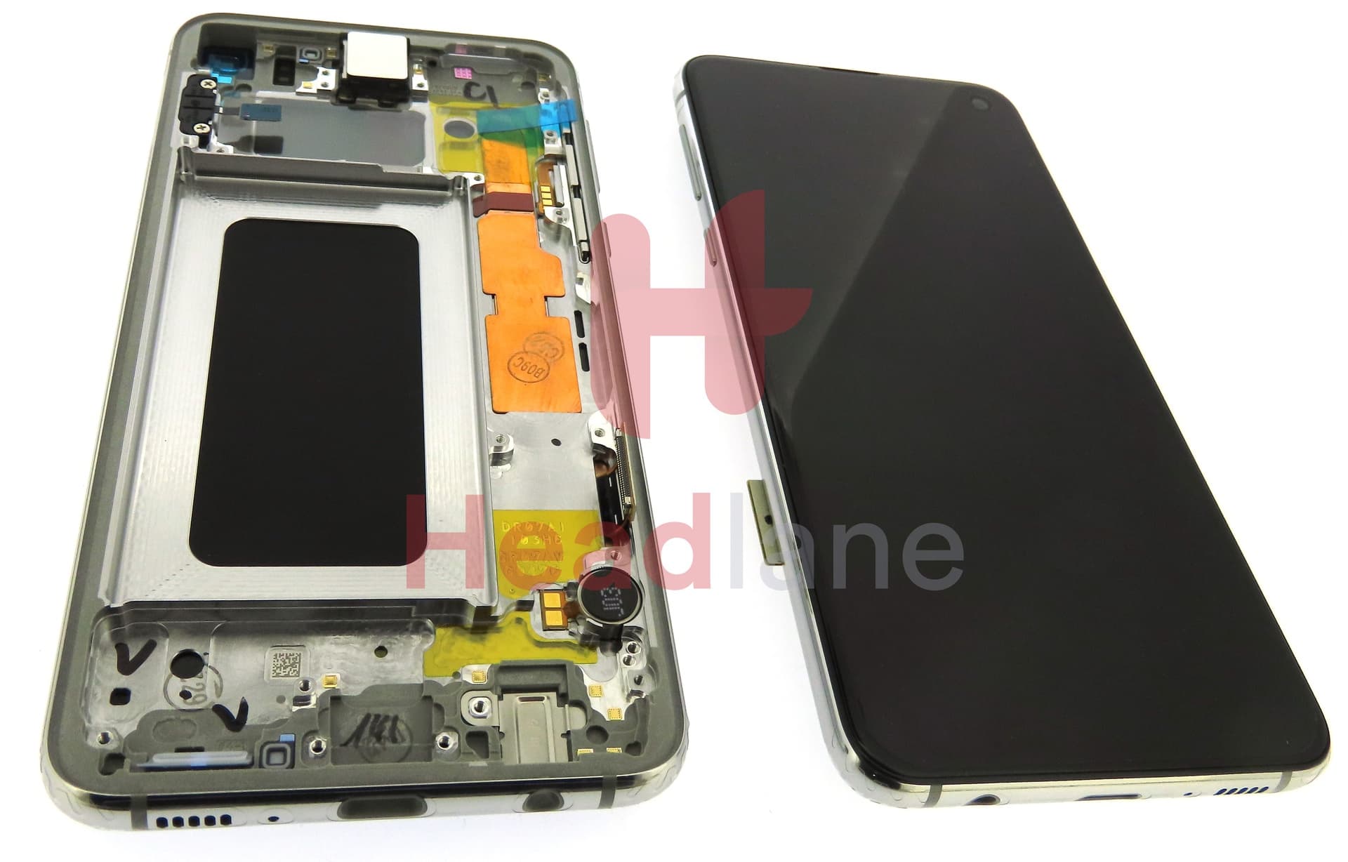 Samsung SM-G970 Galaxy S10E LCD Display / Screen + Touch - Silver (No Box) - view 2