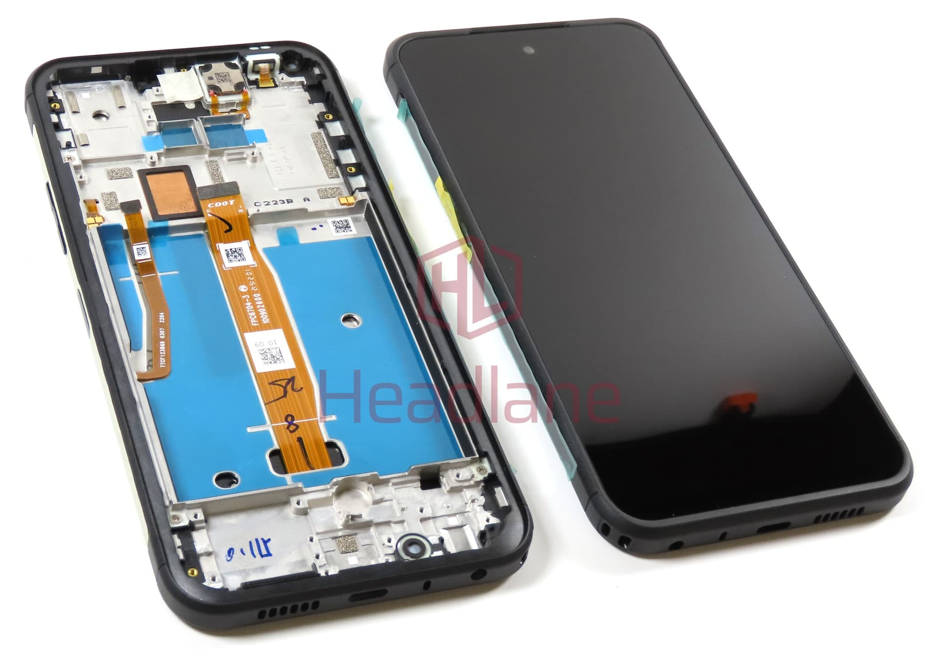 Nokia TA-1362 TA-1368 XR20 LCD Display / Screen + Touch - view 2