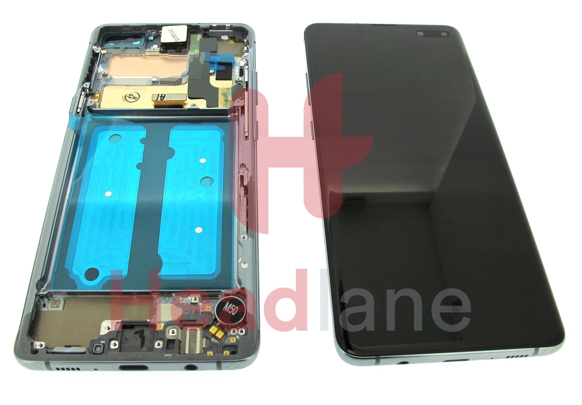 Samsung SM-G977 Galaxy S10 5G LCD Display / Screen + Touch - Majestic Black (No Box) - view 3