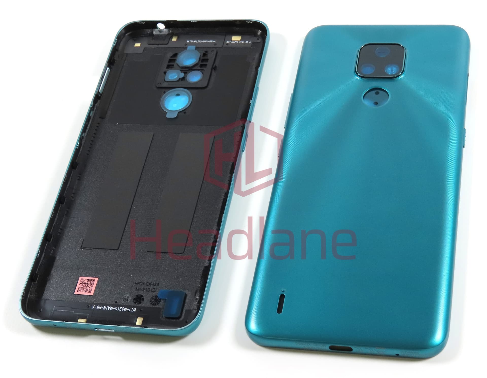 Motorola XT2095 Moto E7 Back / Battery Cover - Blue - view 3