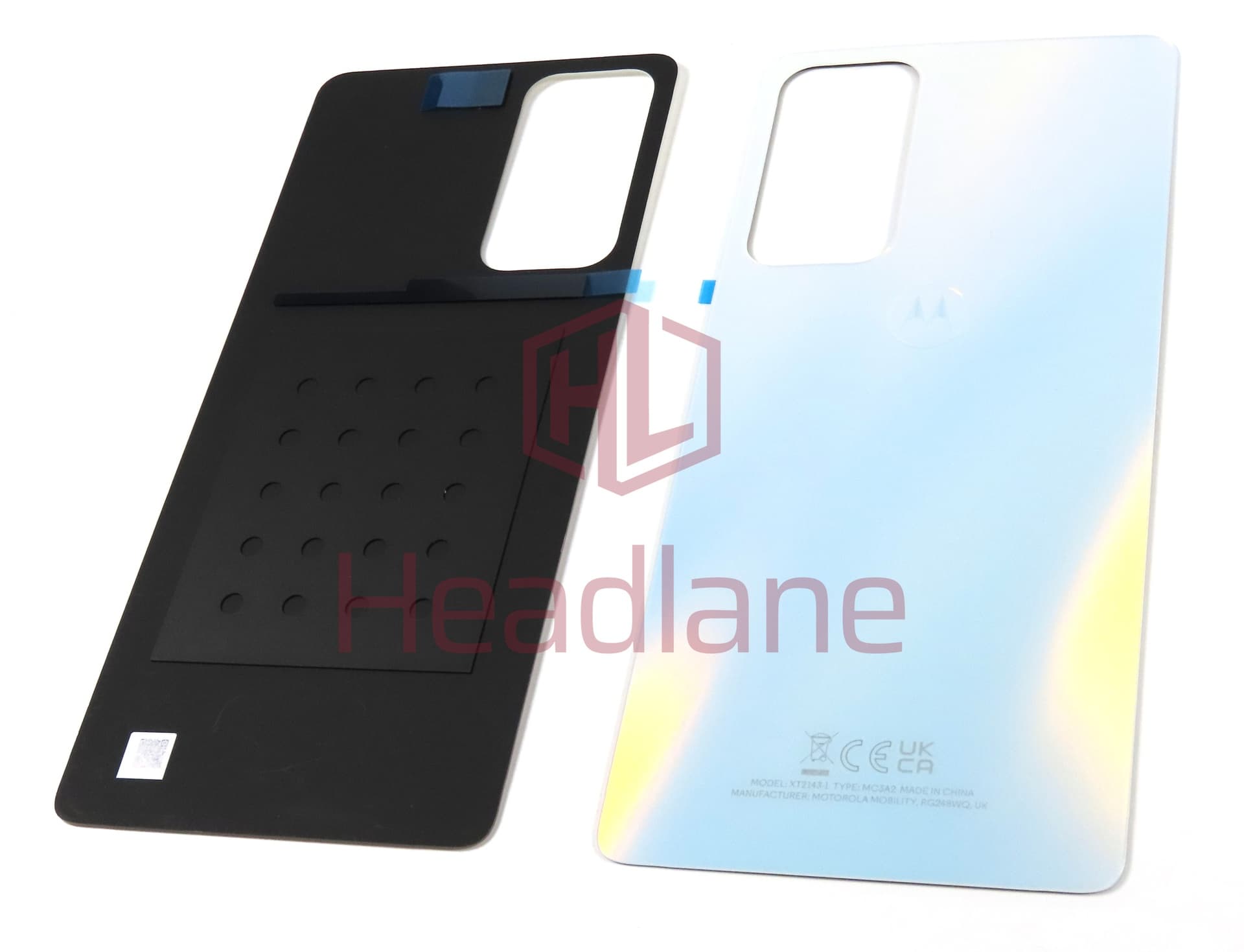 Motorola XT2143 Edge 20 Back / Battery Cover - White - view 2