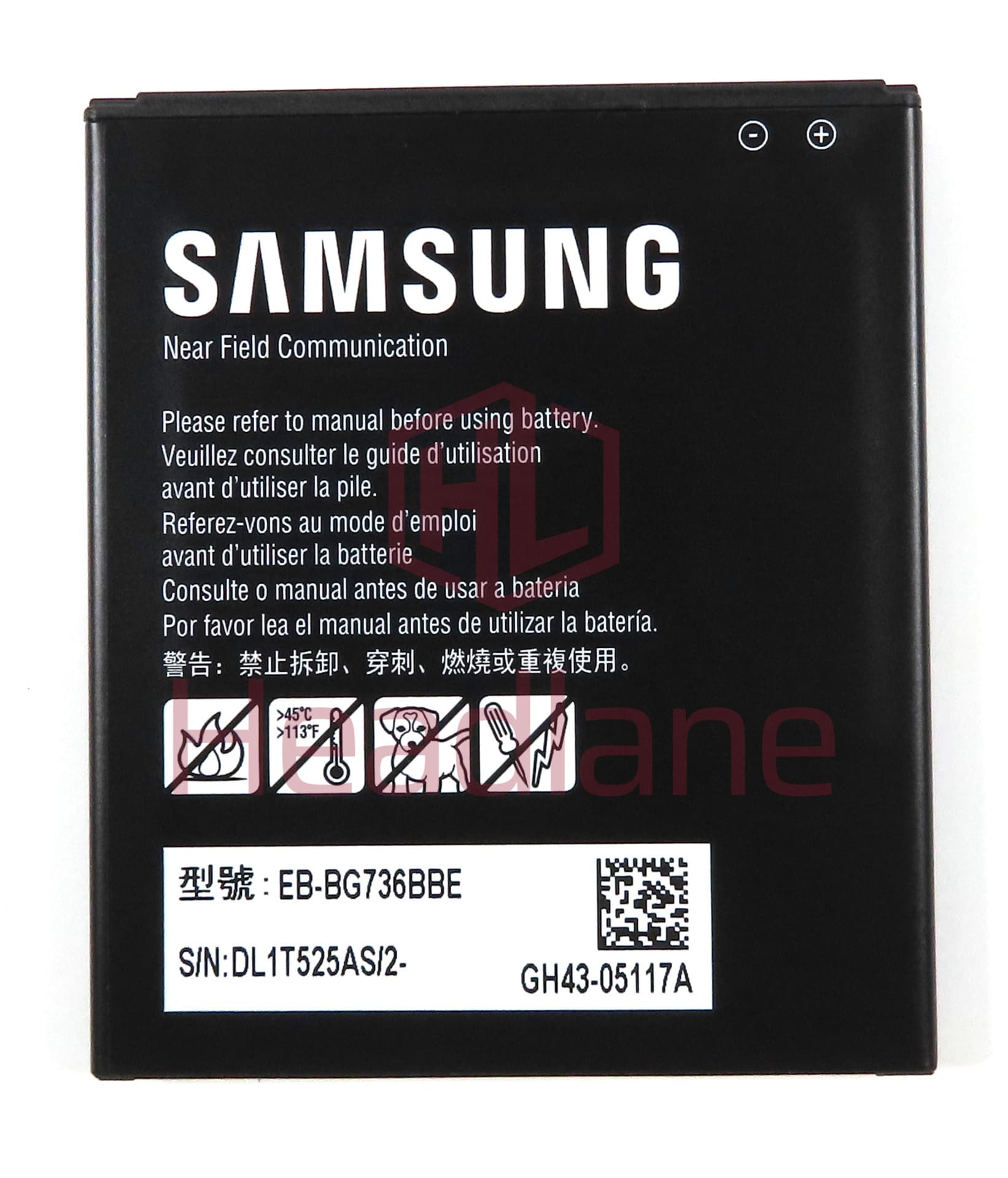 Samsung SM-G736 Galaxy Xcover6 Pro EB-BG736BBE Battery (No Box) - view 2