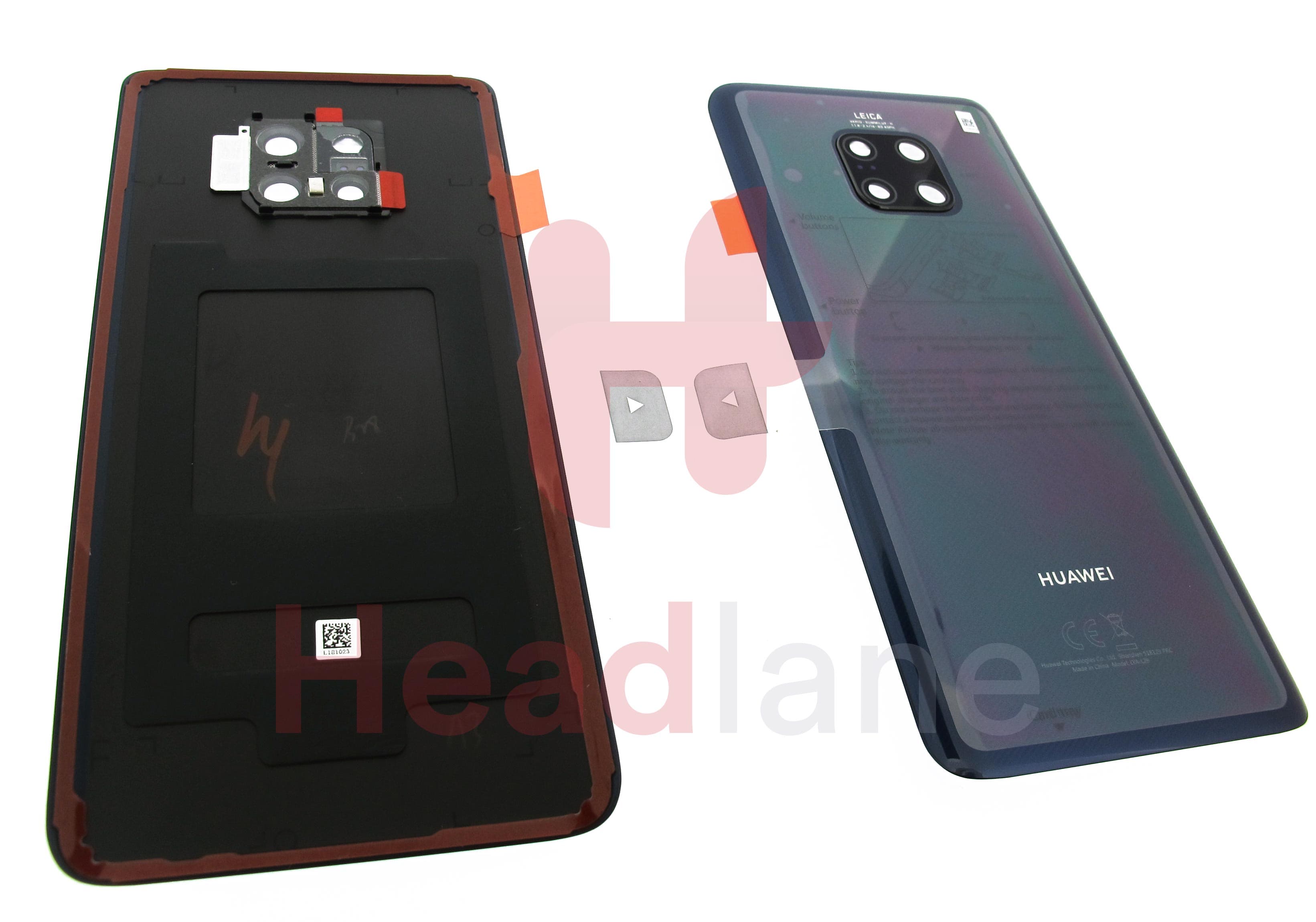 Huawei Mate 20 Pro Back / Battery Cover - Midnight Blue - view 2