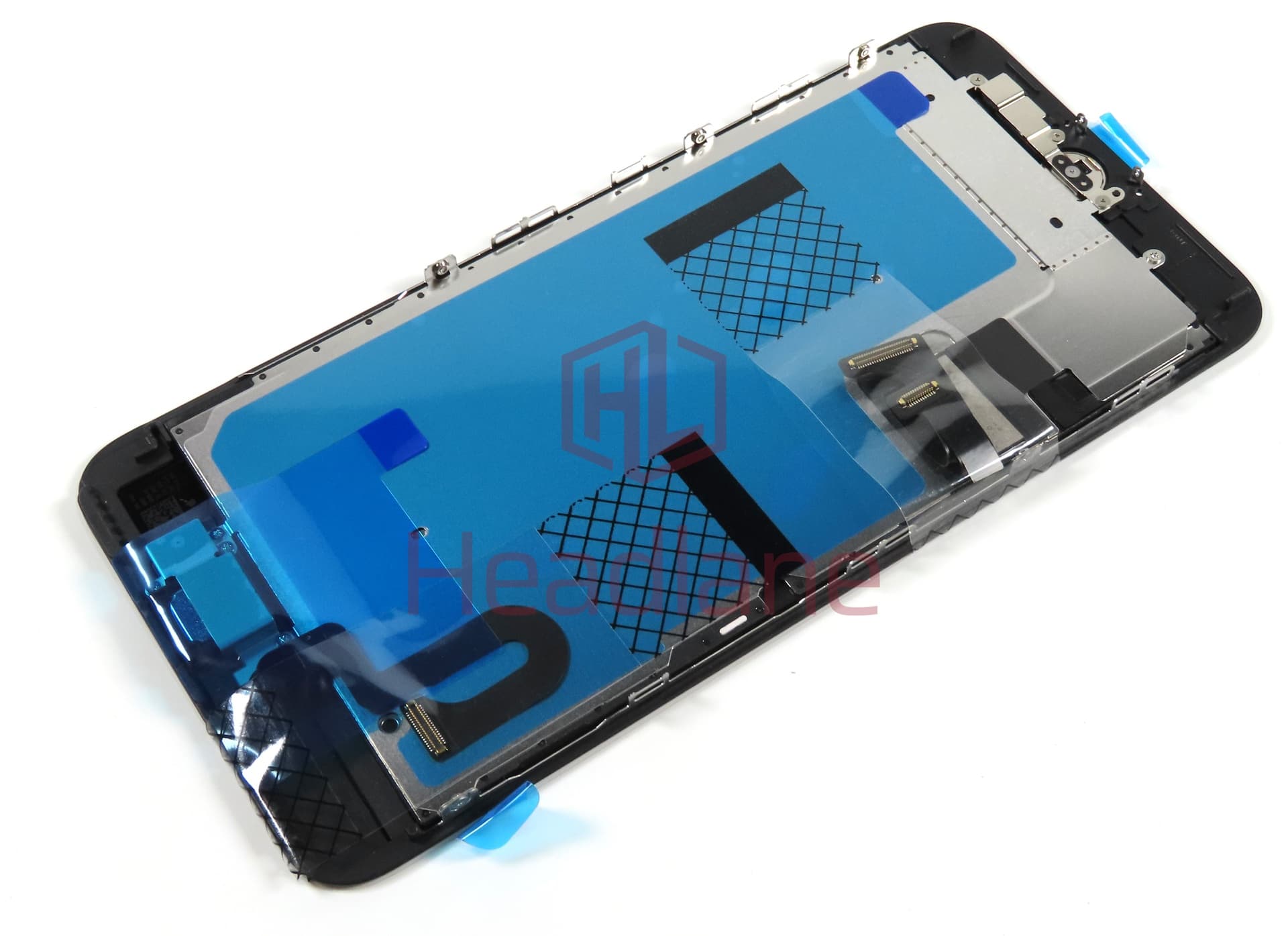 Apple iPhone 7 Plus LCD Display / Screen + Touch - Black (Original / Service Stock) *Home button not usable* - view 2