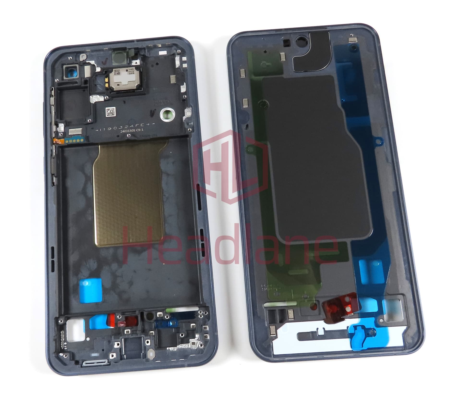 Samsung SM-A556 Galaxy A55 5G Display Frame - Black (Awesome Navy) - view 2