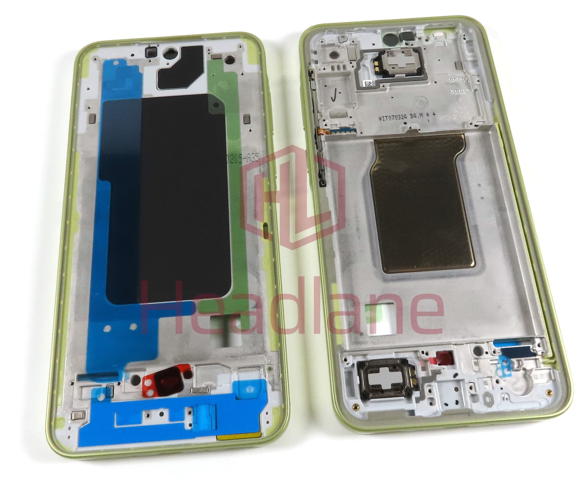 Samsung SM-A356 Galaxy A35 5G Display Frame - Yellow (Awesome Lemon) - view 2