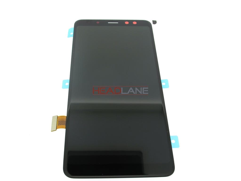 Samsung SM-A530 Galaxy A8 (2018) LCD Touch Black/Grey/Gold (No Box) - view 2