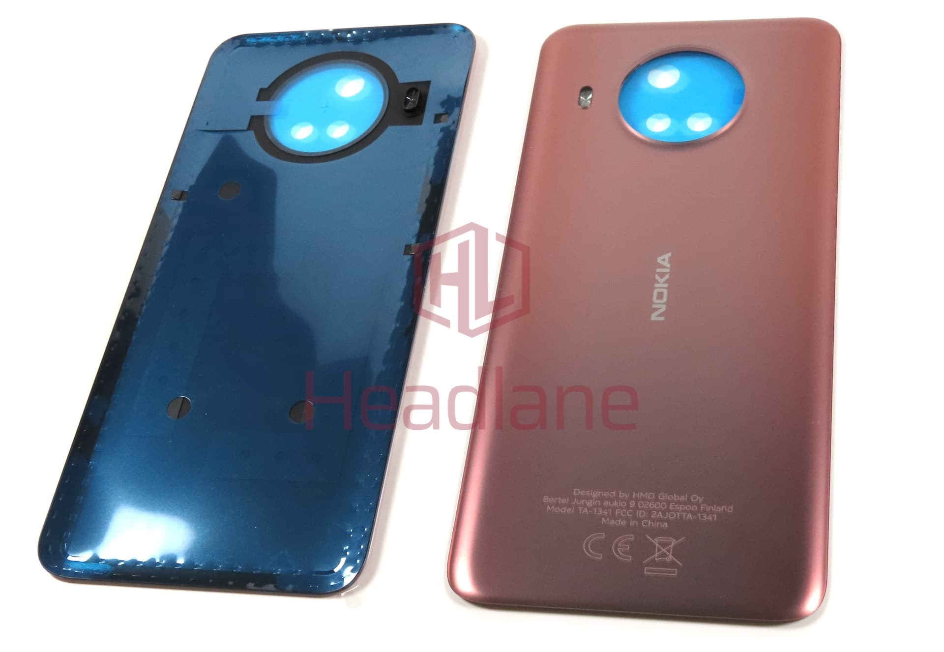 Nokia TA-1341 TA-1344 Back / Battery Cover - Midnight Sun - view 2