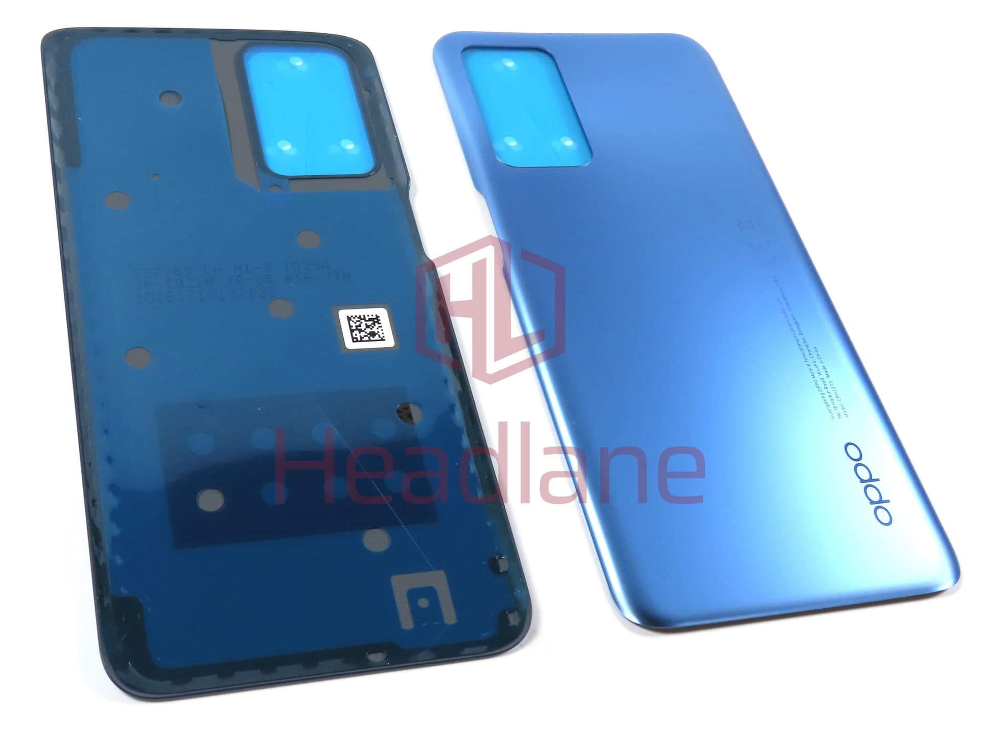Oppo CPH2273 CPH2271 CPH2269 A54s A16s A16 Back / Battery Cover - Blue - view 2