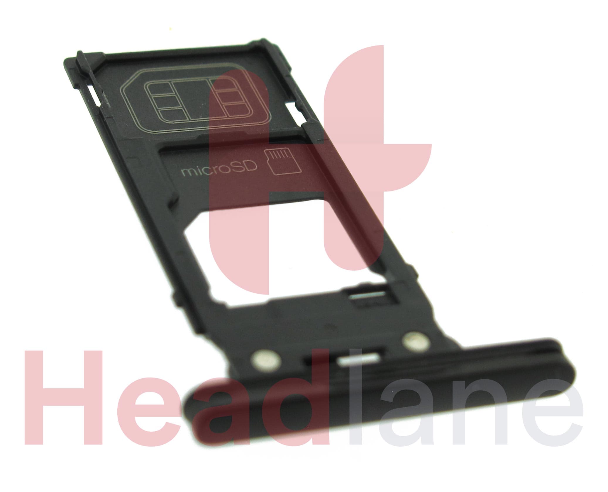 Sony H8216 Xperia XZ2 SINGLE SIM Card Tray - Black - view 2