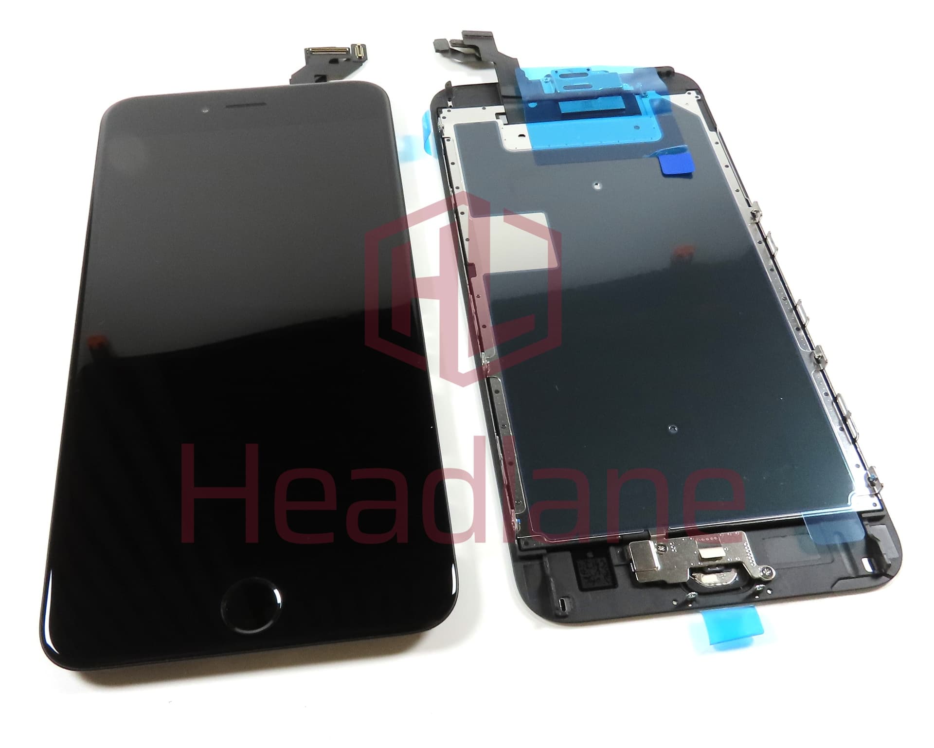 Apple iPhone 6S Plus LCD Display / Screen + Touch - Black (Original / Service Stock) *Home button not usable* - view 2
