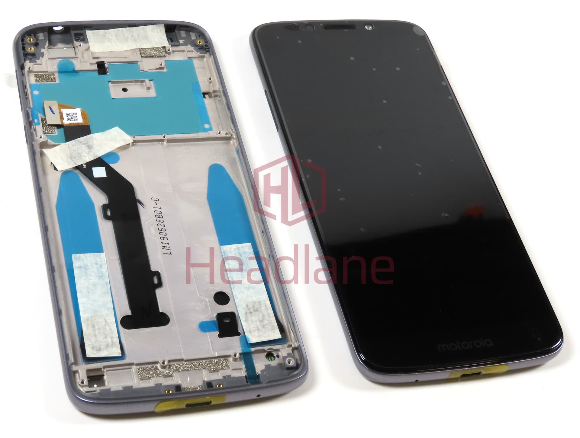 Motorola XT1944 Moto E5 LCD Display / Screen + Touch - Grey - view 2