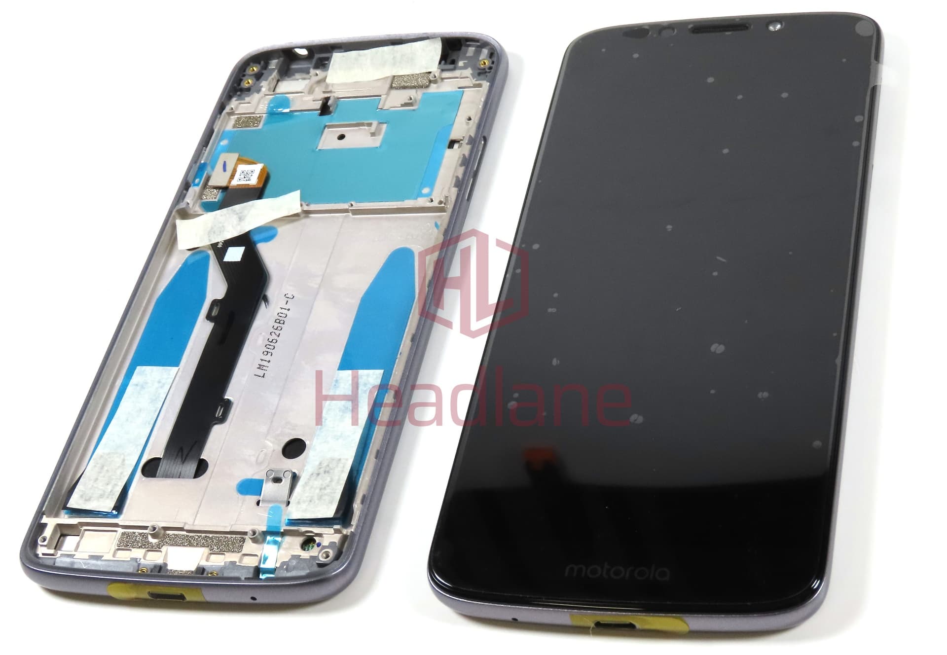 Motorola XT1944 Moto E5 LCD Display / Screen + Touch - Grey - view 3