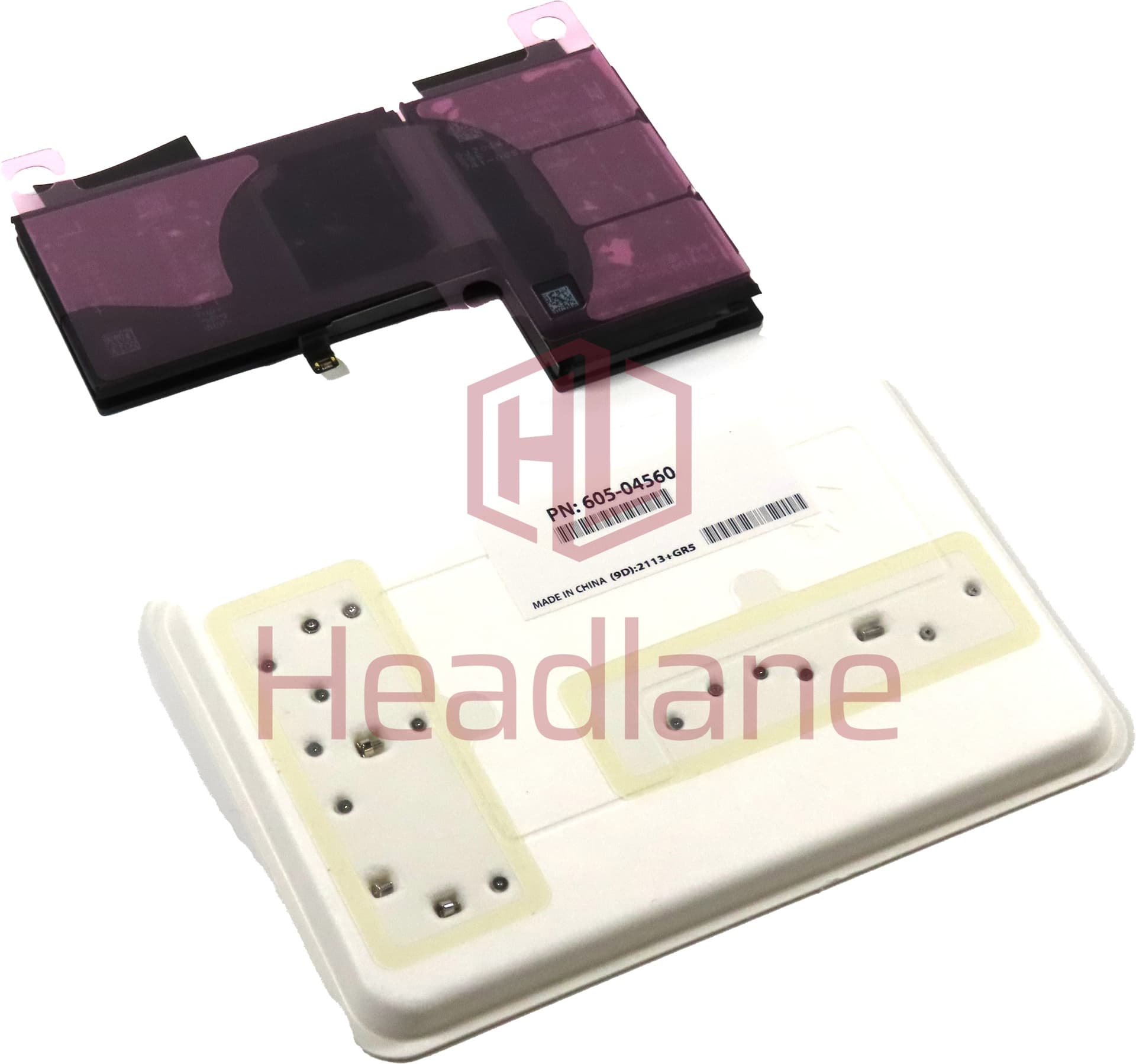 iPhone XS Max 3174mAh Internal Battery + Adhesive + Sticker + Screws (Original / Service Stock) (Master Box - 8 pcs) - view 4