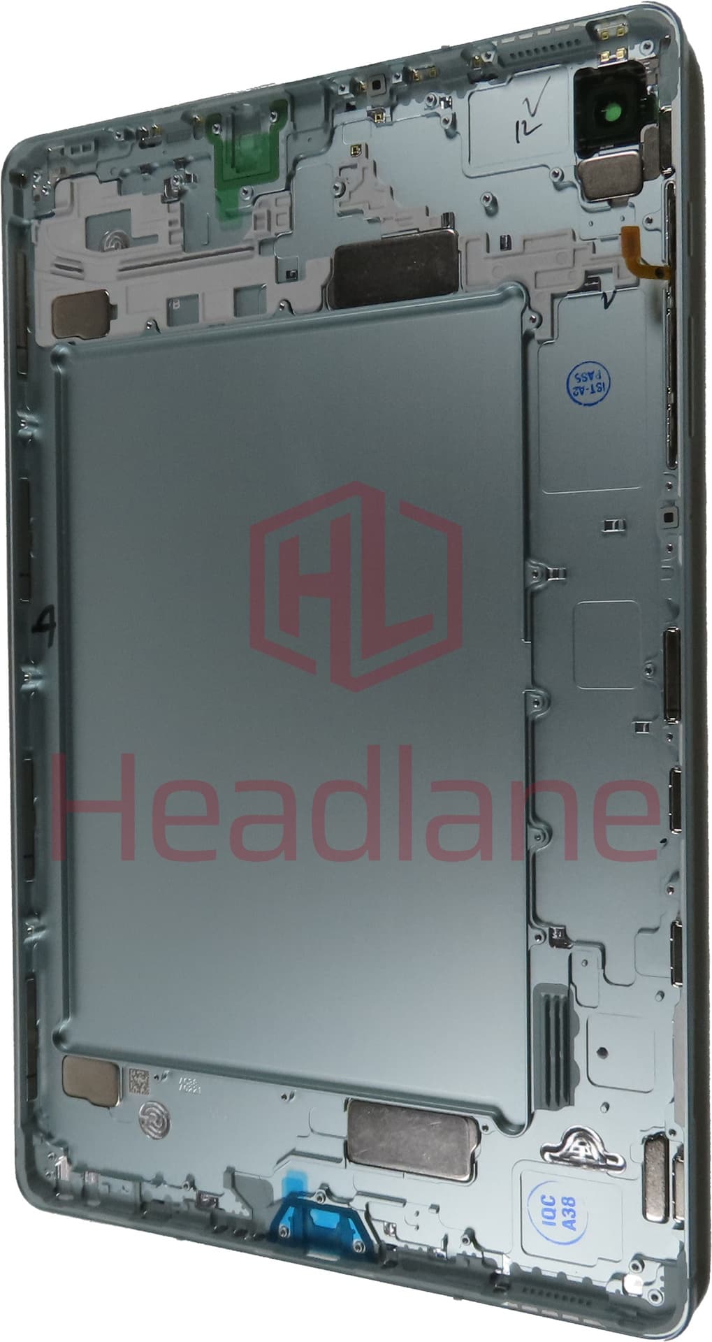 Samsung SM-P620 Galaxy Tab S6 Lite (2024) (WiFi) Back / Battery Cover - Green / Mint - view 2