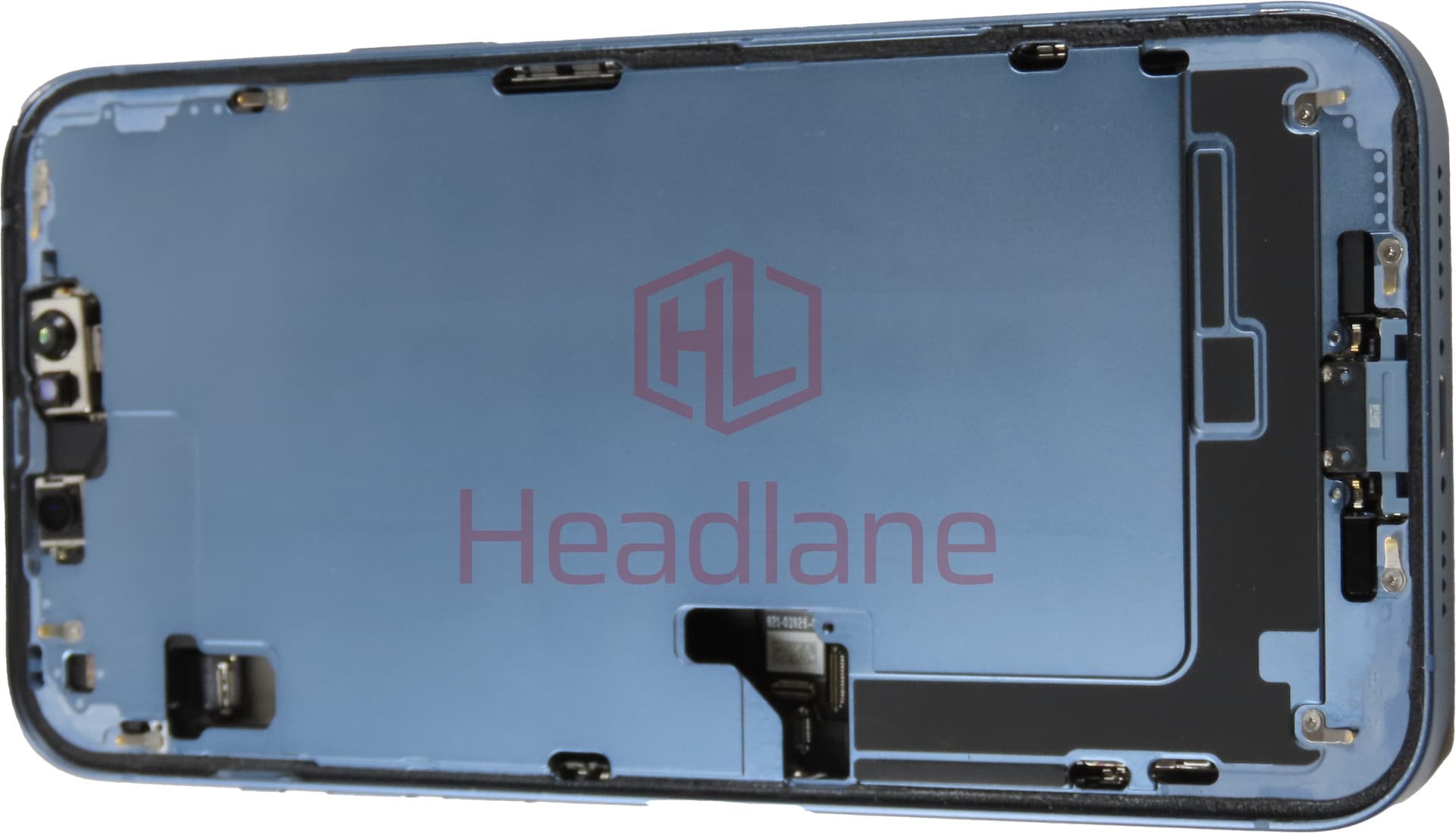 iPhone 14 Plus Back / Battery Cover + Small Parts - Blue (Pulled - Grade A) - view 2