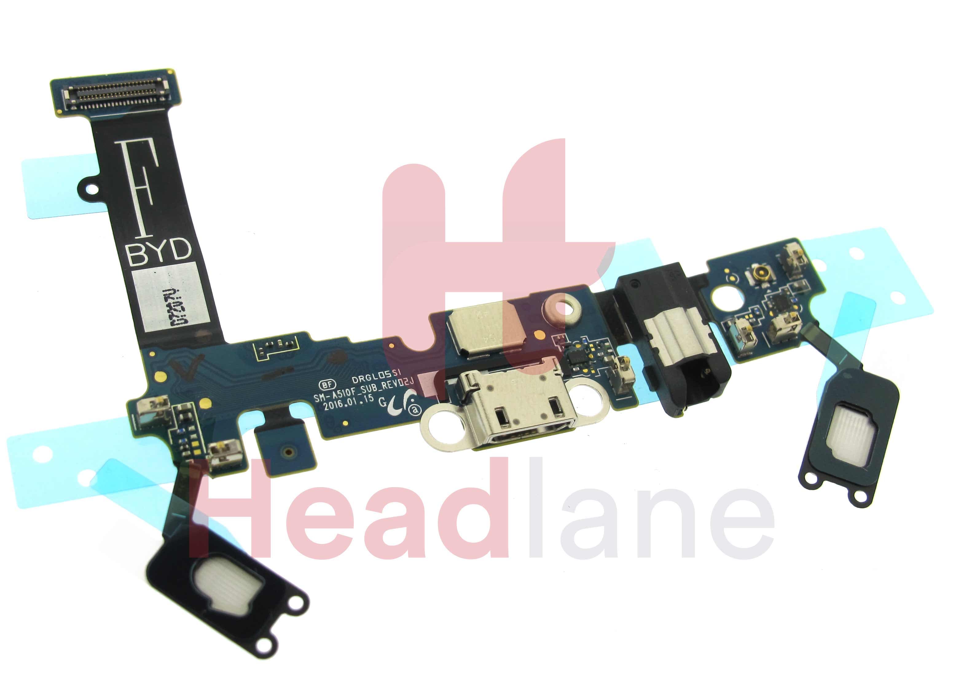 Samsung SM-A510 Galaxy A5 (2016) USB / Charging / Audio Flex Cable - view 2
