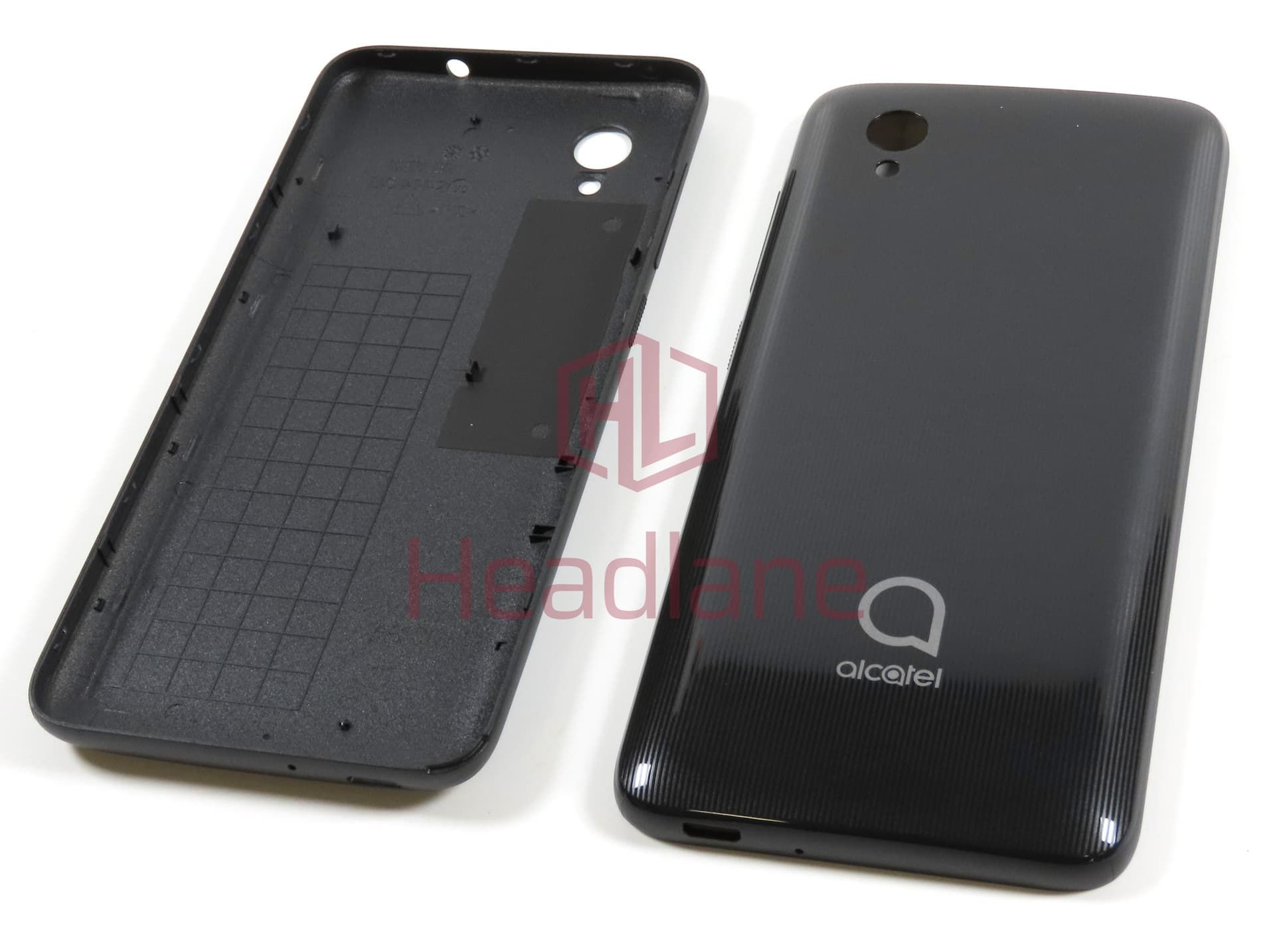 Alcatel 5033D 5033F 1 Back / Battery Cover - Black - view 2
