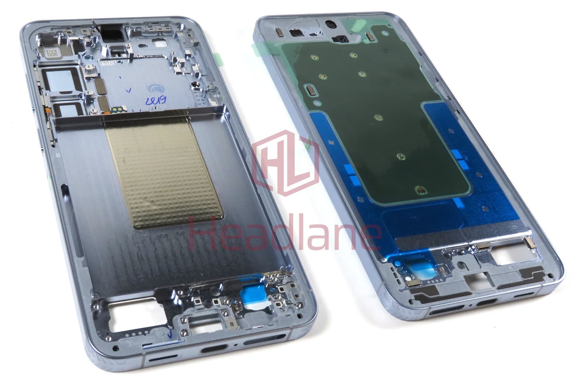 Samsung SM-S926 Galaxy S24+ / Plus Display Frame / Chassis - Sapphire Blue - view 2