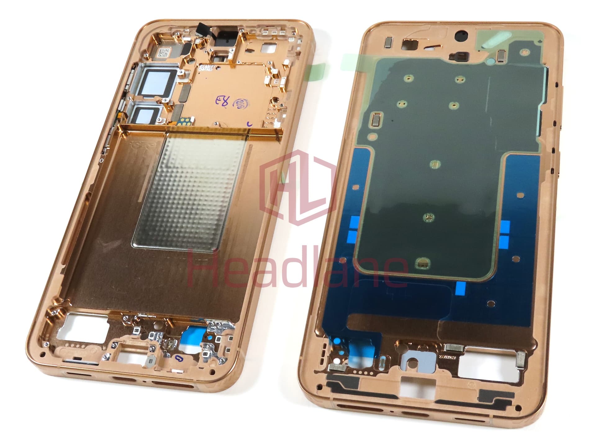 Samsung SM-S926 Galaxy S24+ / Plus Display Frame / Chassis - Sandstone Orange - view 2