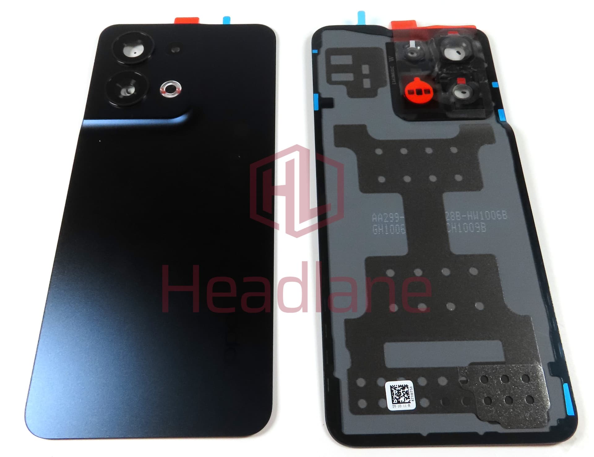 Oppo CPH2359 Reno8 5G Back / Battery Cover - Black - view 2