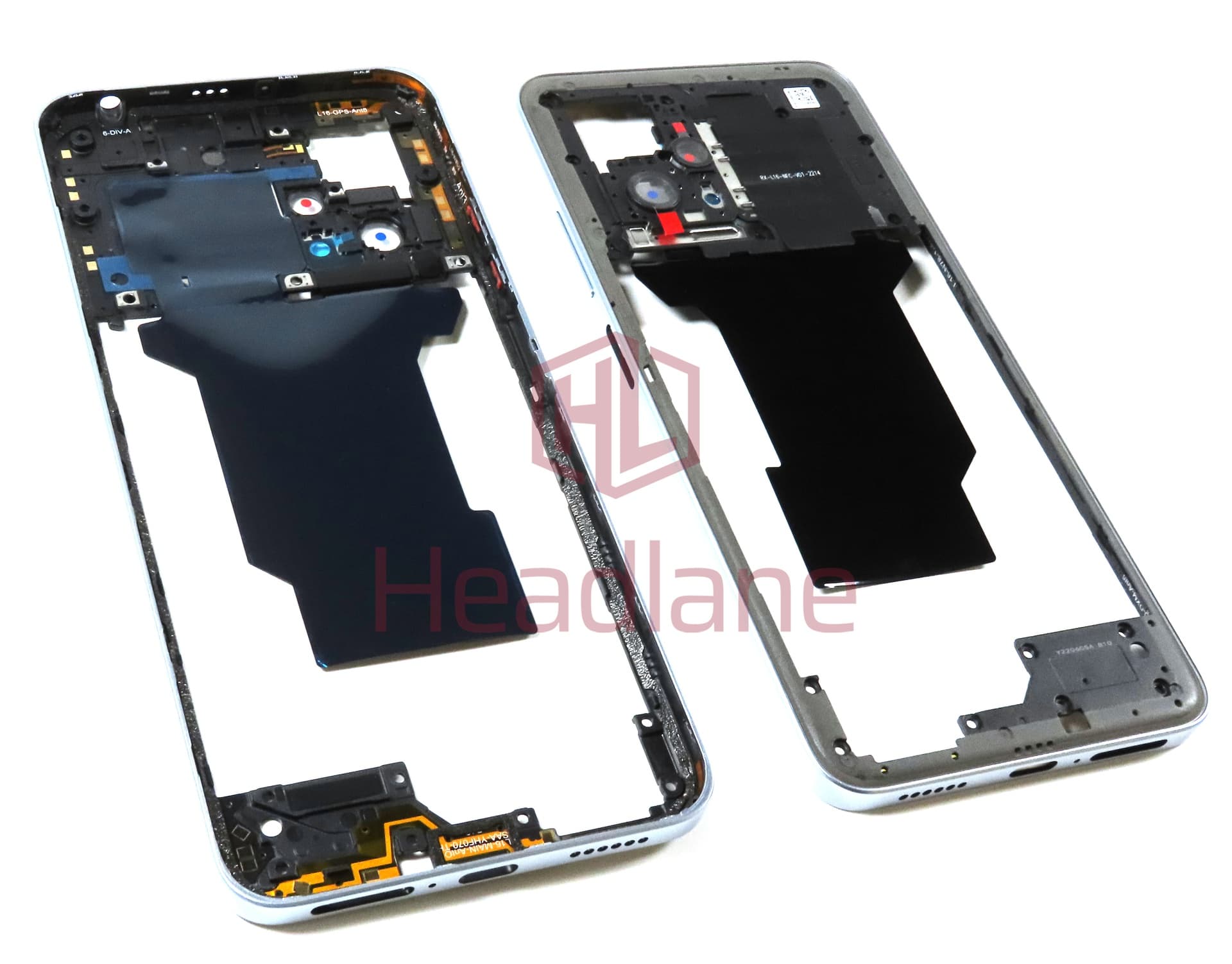 Xiaomi Poco X4 GT Middle Cover / Chassis - Silver - view 3