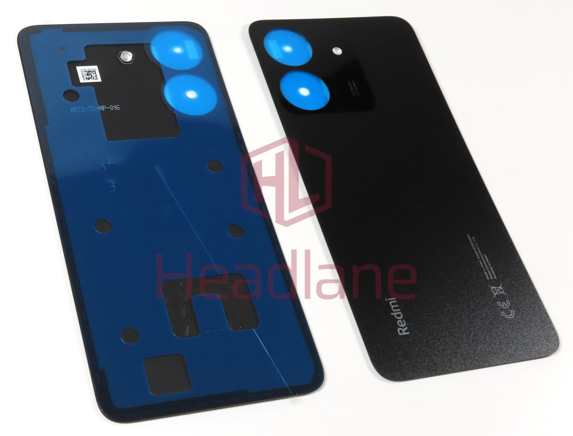 Xiaomi Redmi 13C Back / Battery Cover - Black - view 3