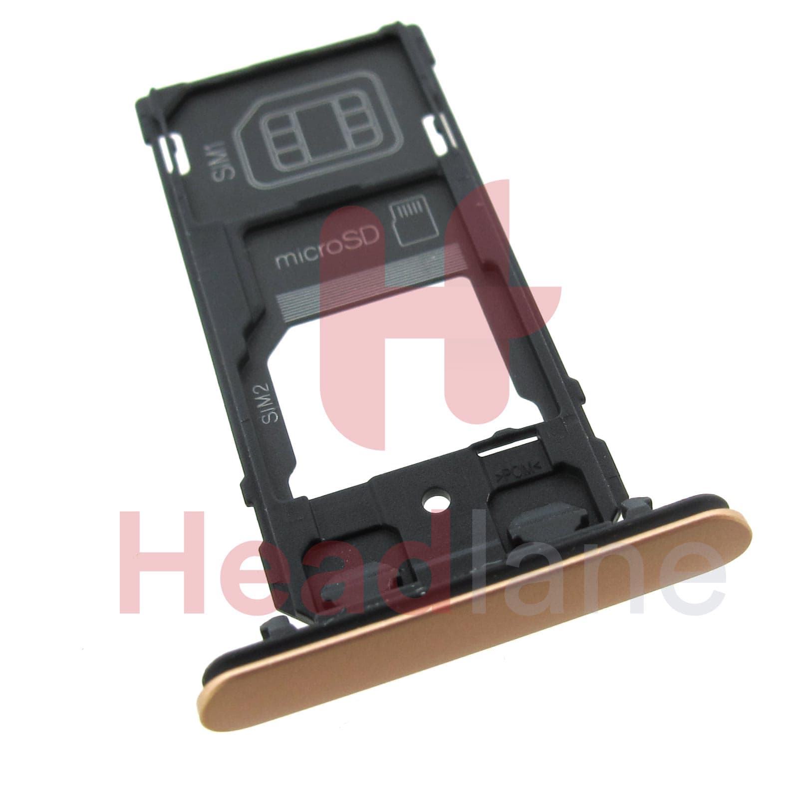 Sony H8324 Xperia XZ2 Compact DUAL SIM Card Tray - Pink - view 2