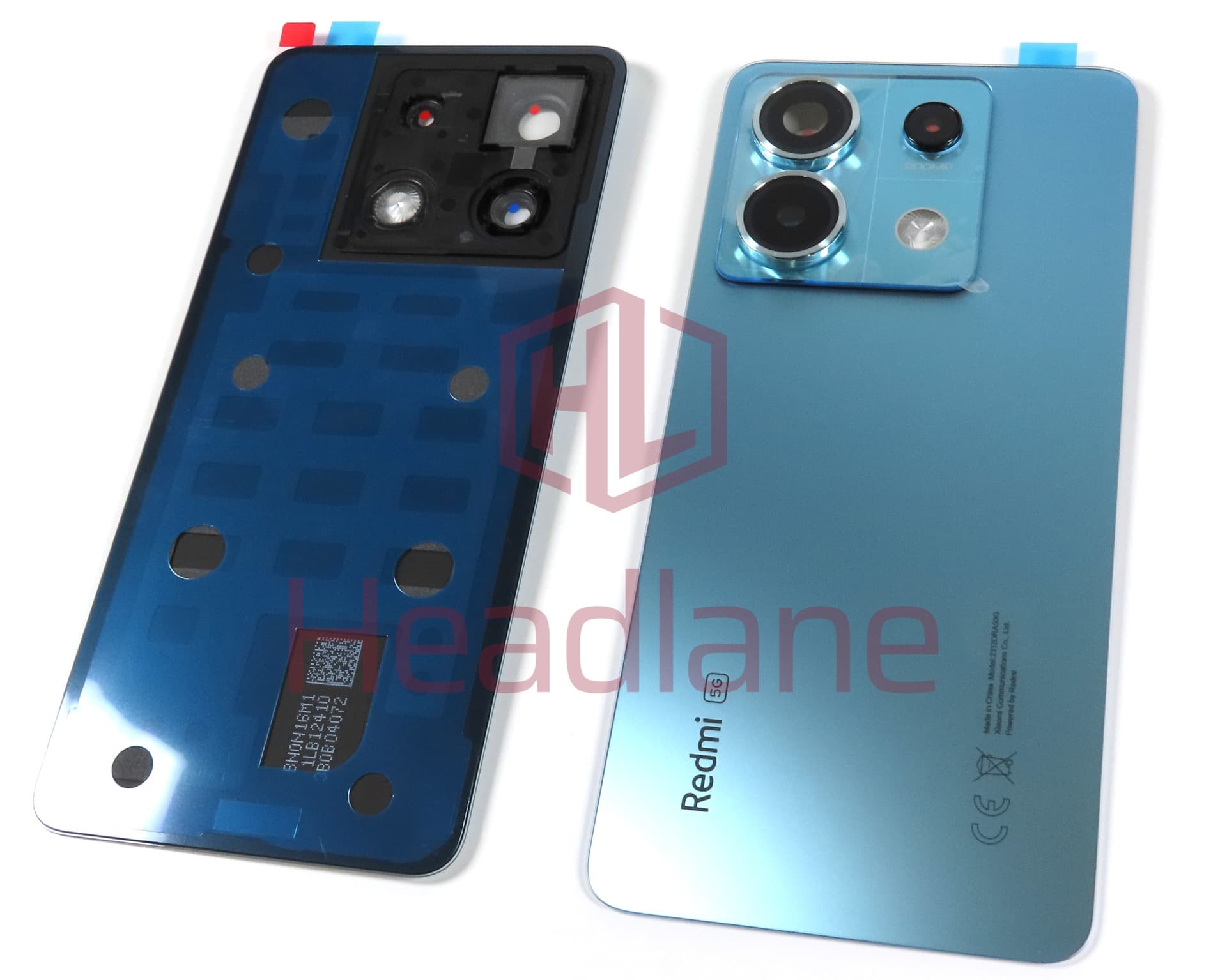 Xiaomi Redmi Note 13 Pro 5G Back / Battery Cover - Blue - view 2