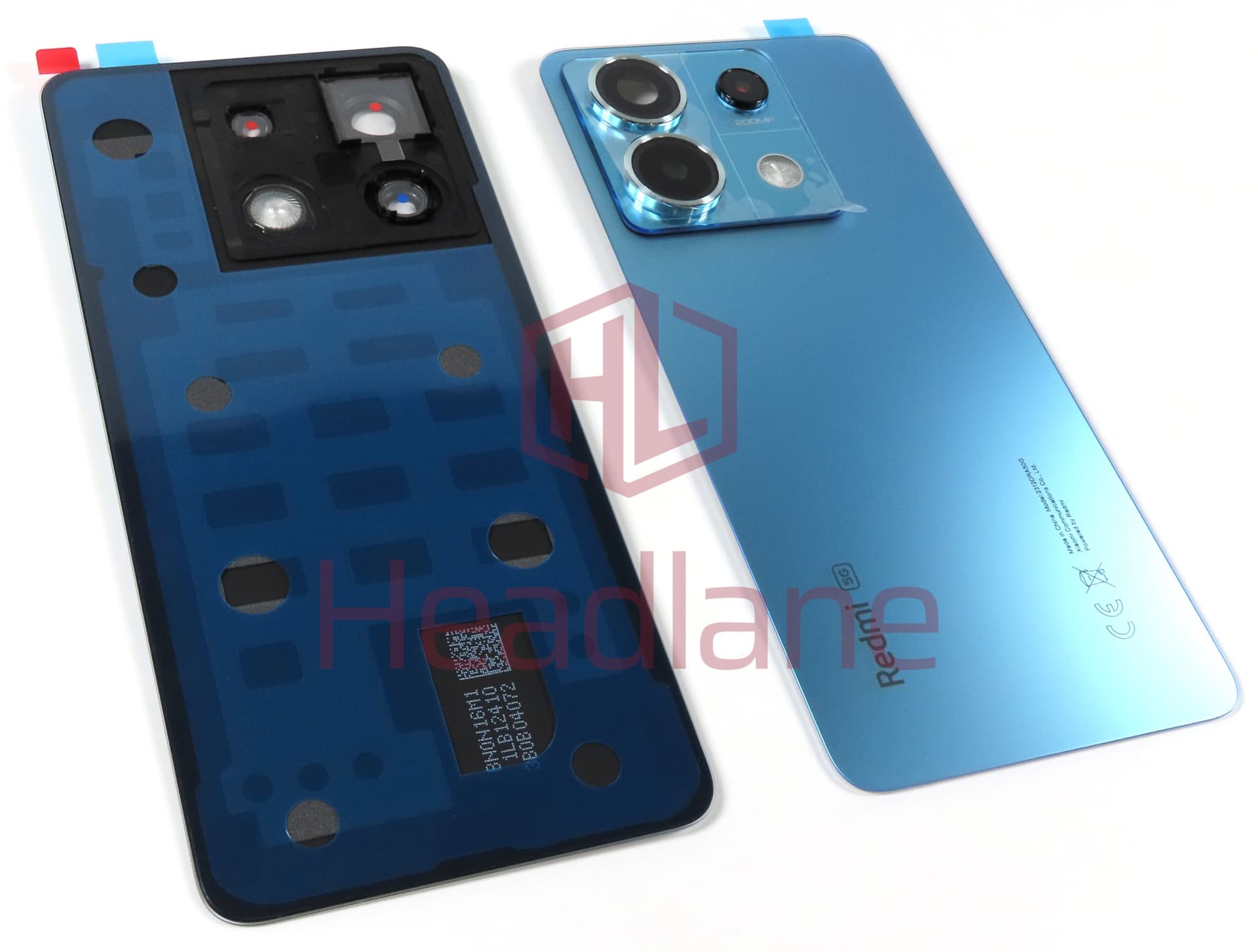 Xiaomi Redmi Note 13 Pro 5G Back / Battery Cover - Blue - view 3