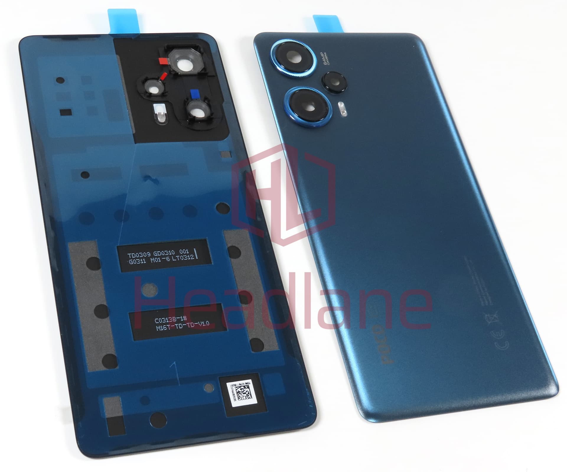 Xiaomi Poco F5 Back / Battery Cover - Green - view 2