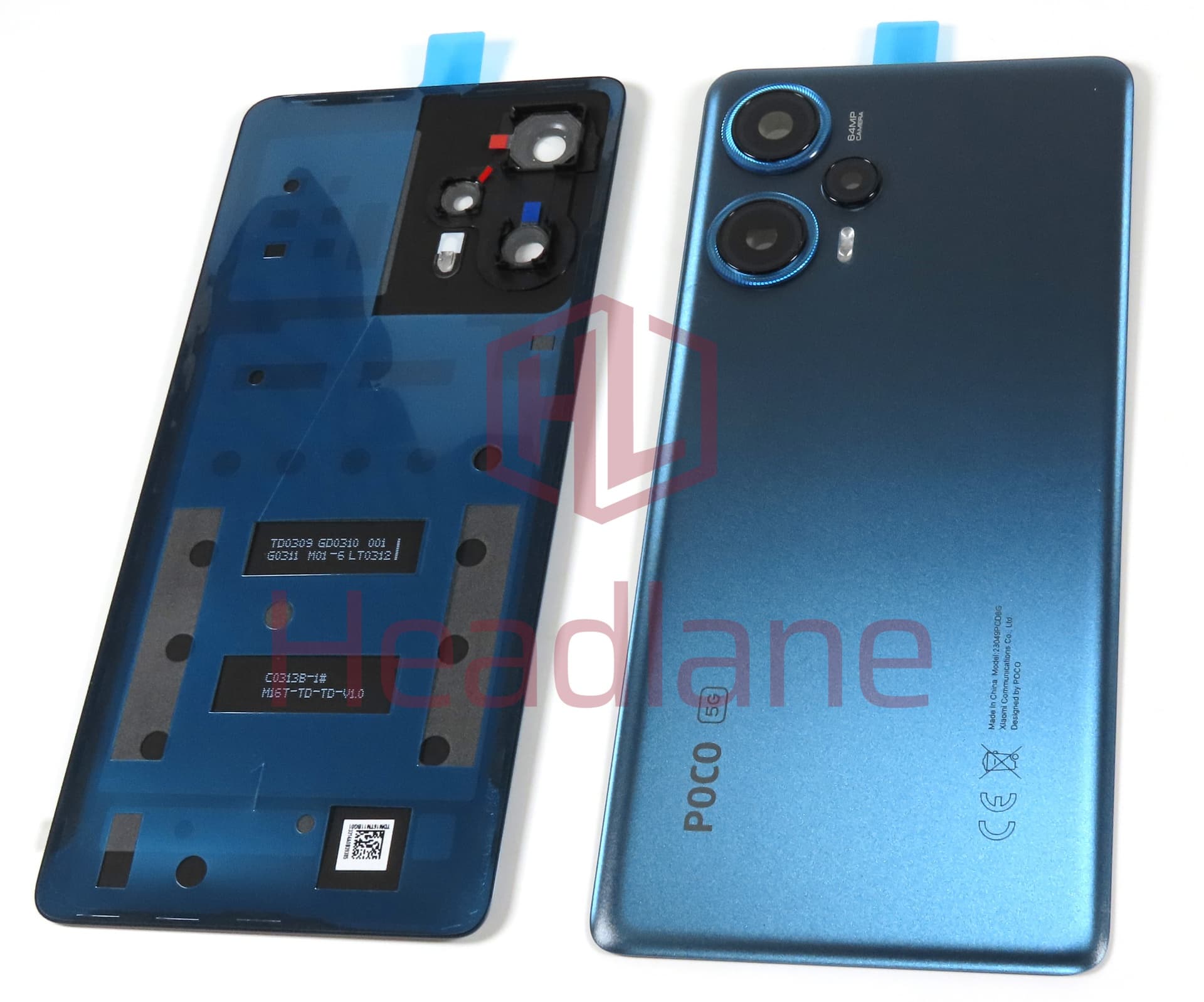 Xiaomi Poco F5 Back / Battery Cover - Green - view 3