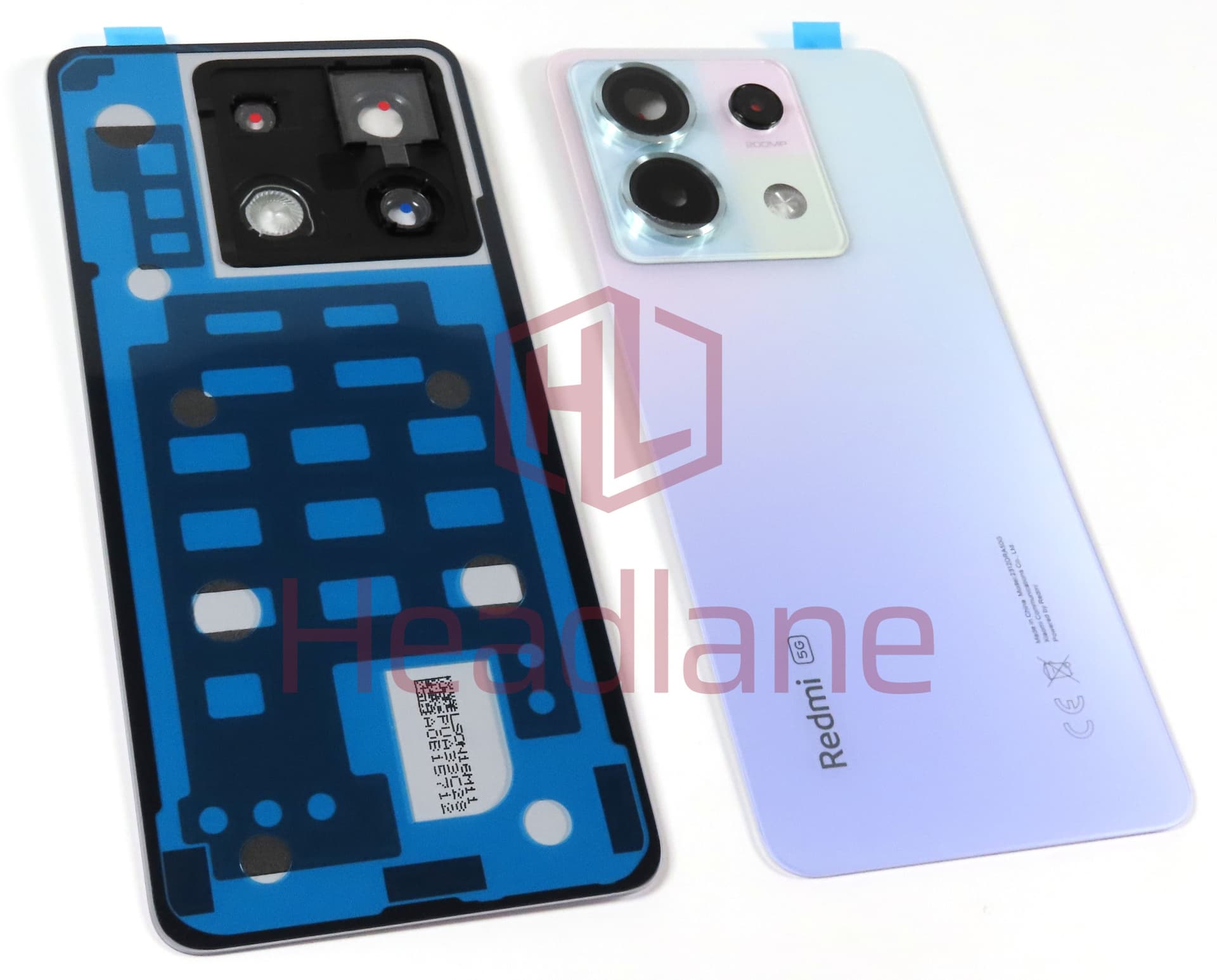 Xiaomi Redmi Note 13 Pro 5G Back / Battery Cover - Purple - view 2