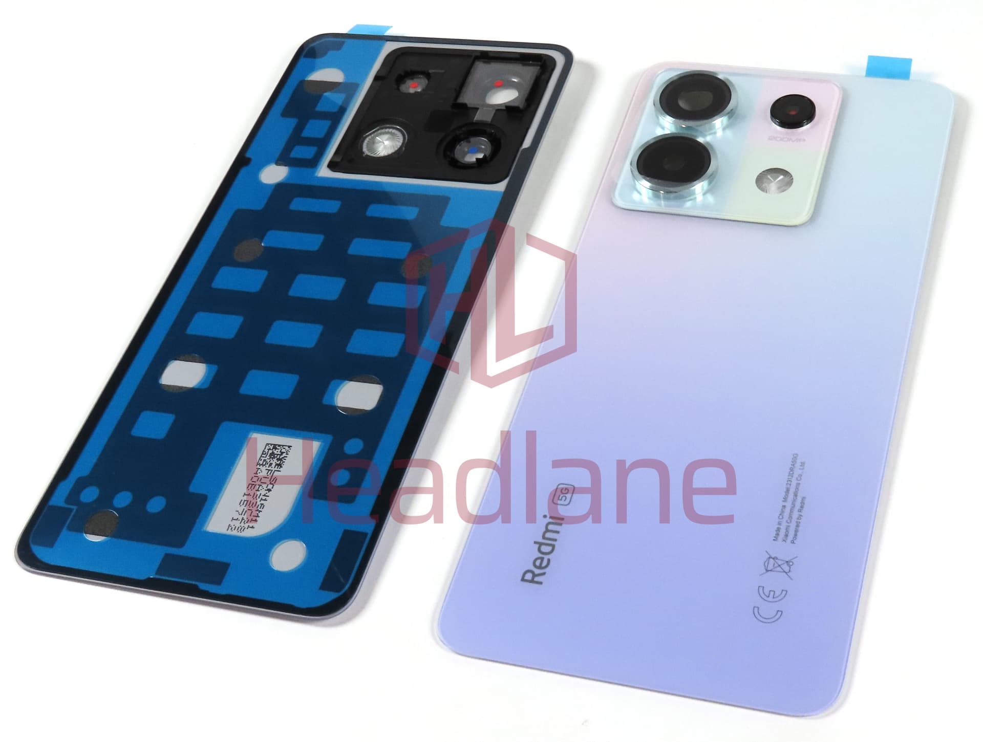 Xiaomi Redmi Note 13 Pro 5G Back / Battery Cover - Purple - view 3