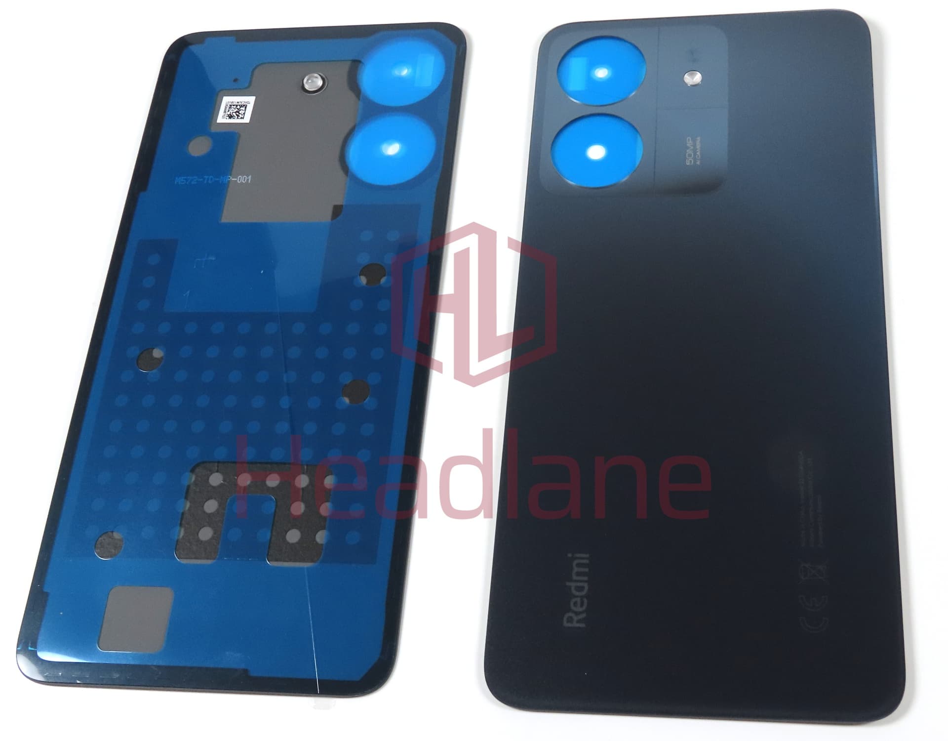 Xiaomi Redmi 13C Back / Battery Cover - Dusty Blue - view 2