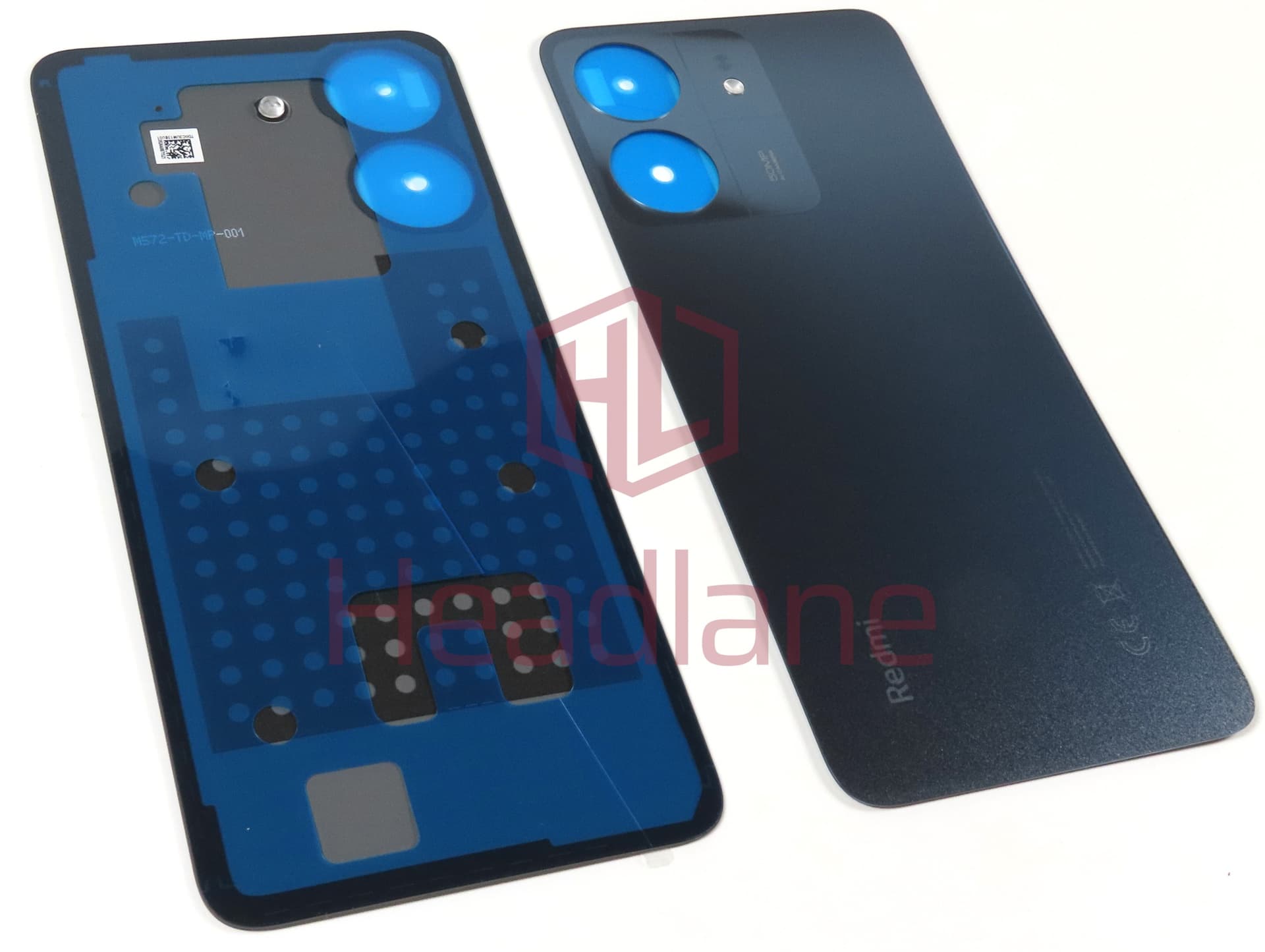 Xiaomi Redmi 13C Back / Battery Cover - Dusty Blue - view 3