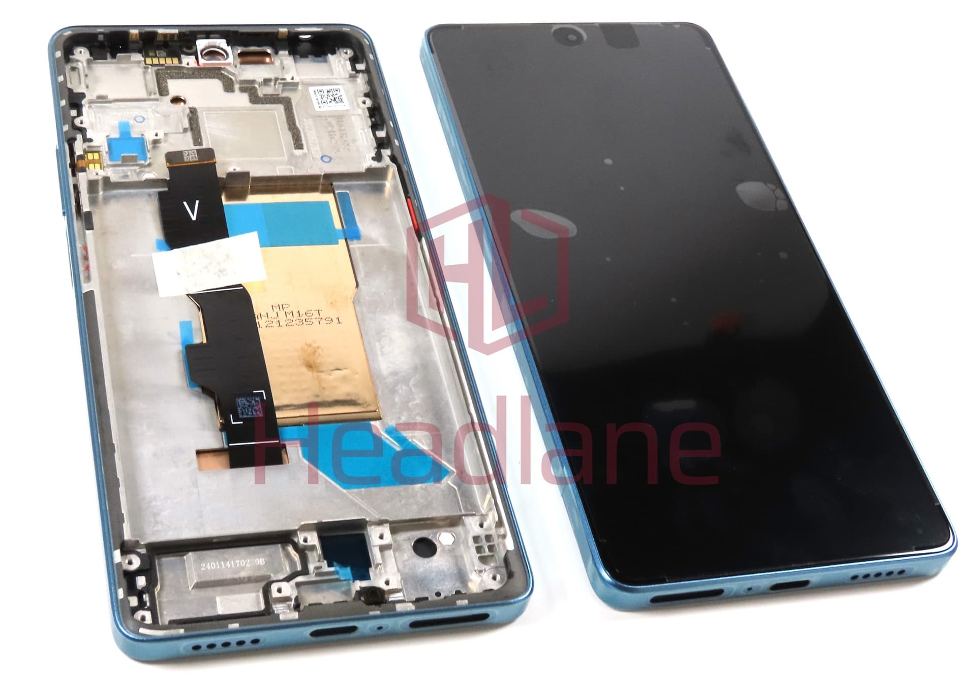 Xiaomi Poco F5 LCD Display / Screen + Touch - Green - view 2