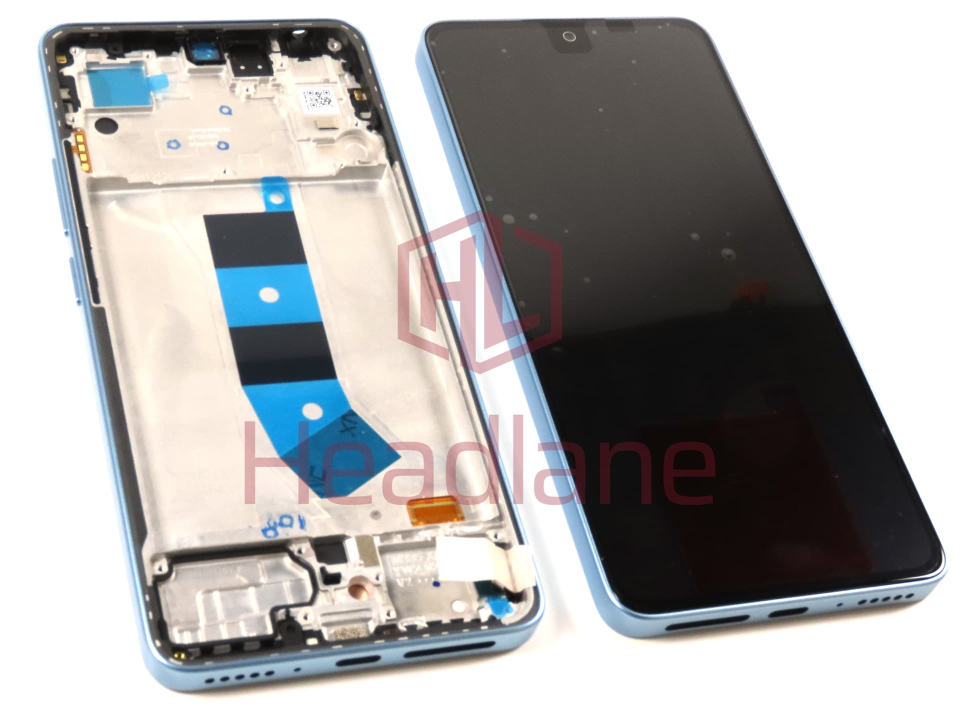 Xiaomi Redmi Note 13 LCD Display / Screen + Touch - Blue - view 2