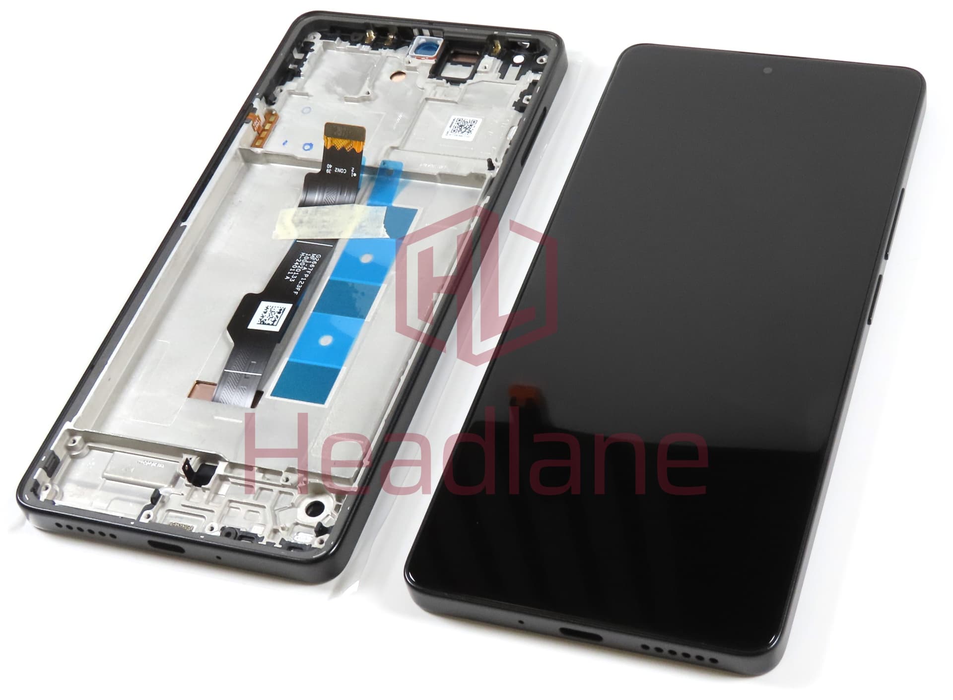 Xiaomi Redmi Note 13 Pro LCD Display / Screen + Touch - Black - view 2