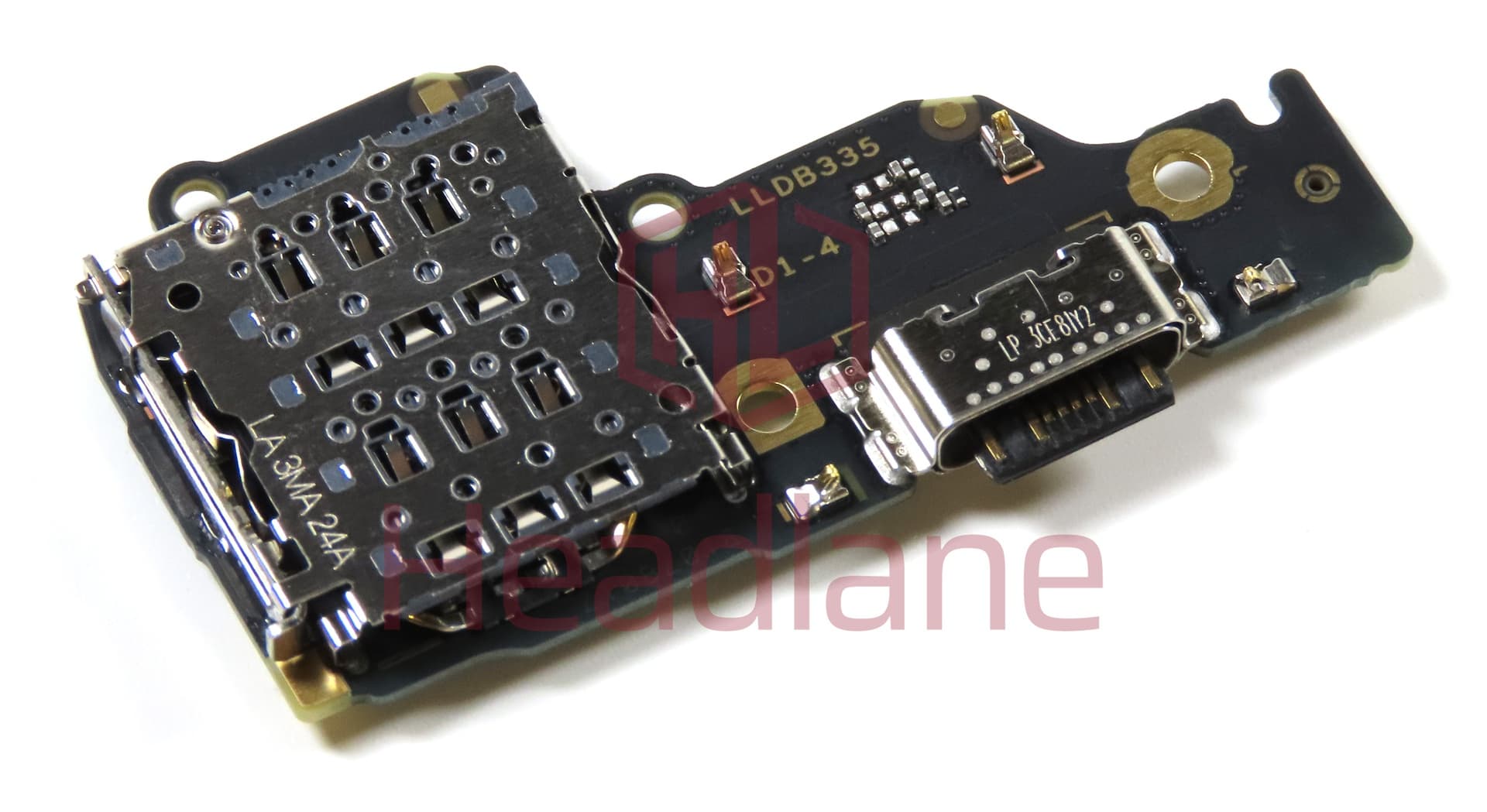 Xiaomi Redmi Note 13 Charging Port Flex + SIM Card Reader - view 2