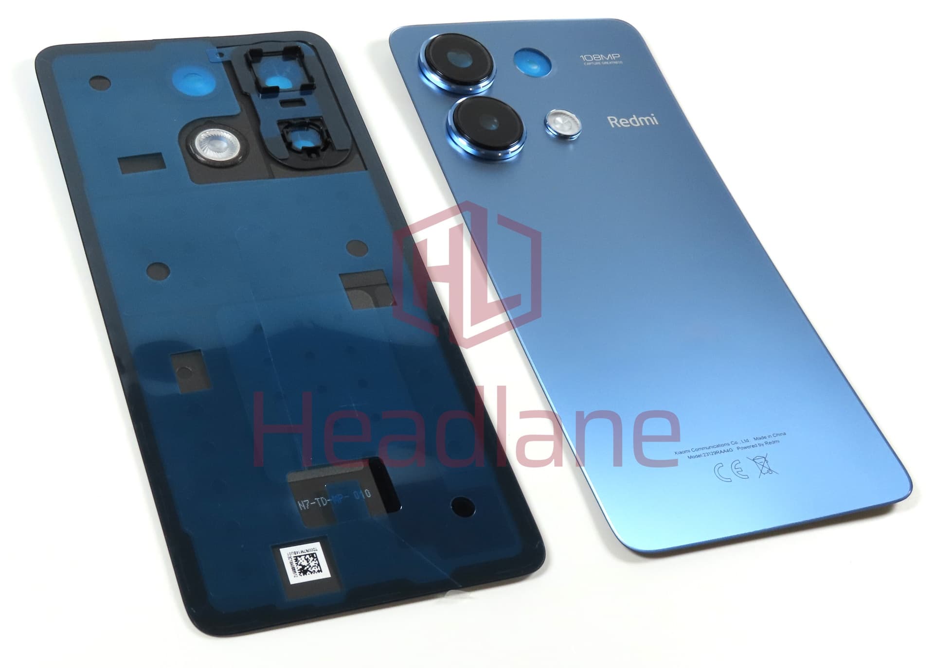 Xiaomi Redmi Note 13 Back / Battery Cover - Blue - view 2