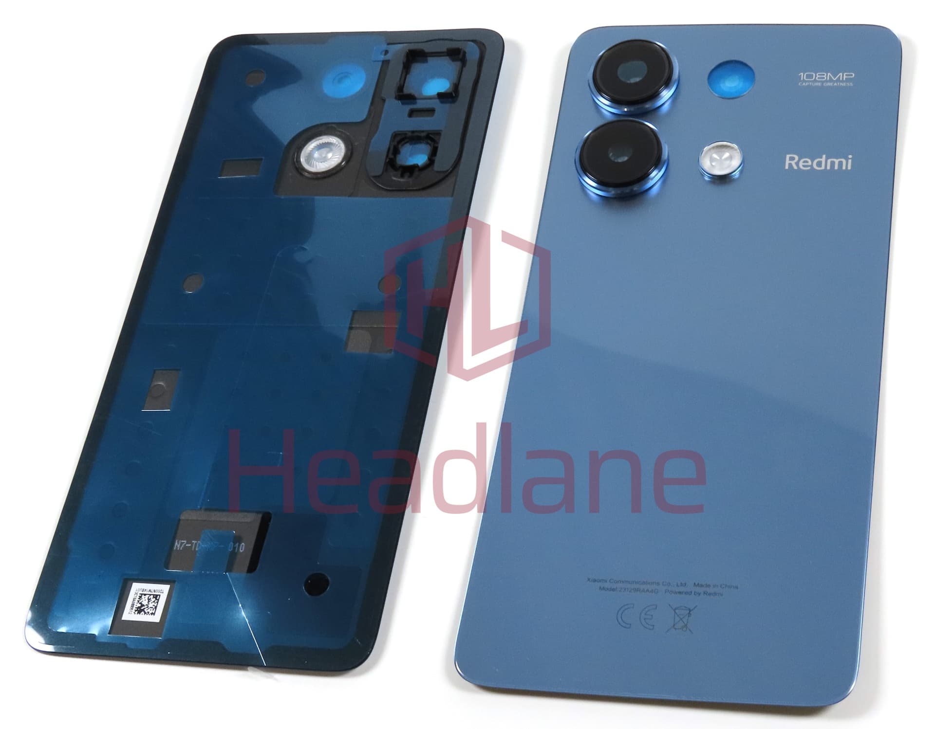 Xiaomi Redmi Note 13 Back / Battery Cover - Blue - view 3