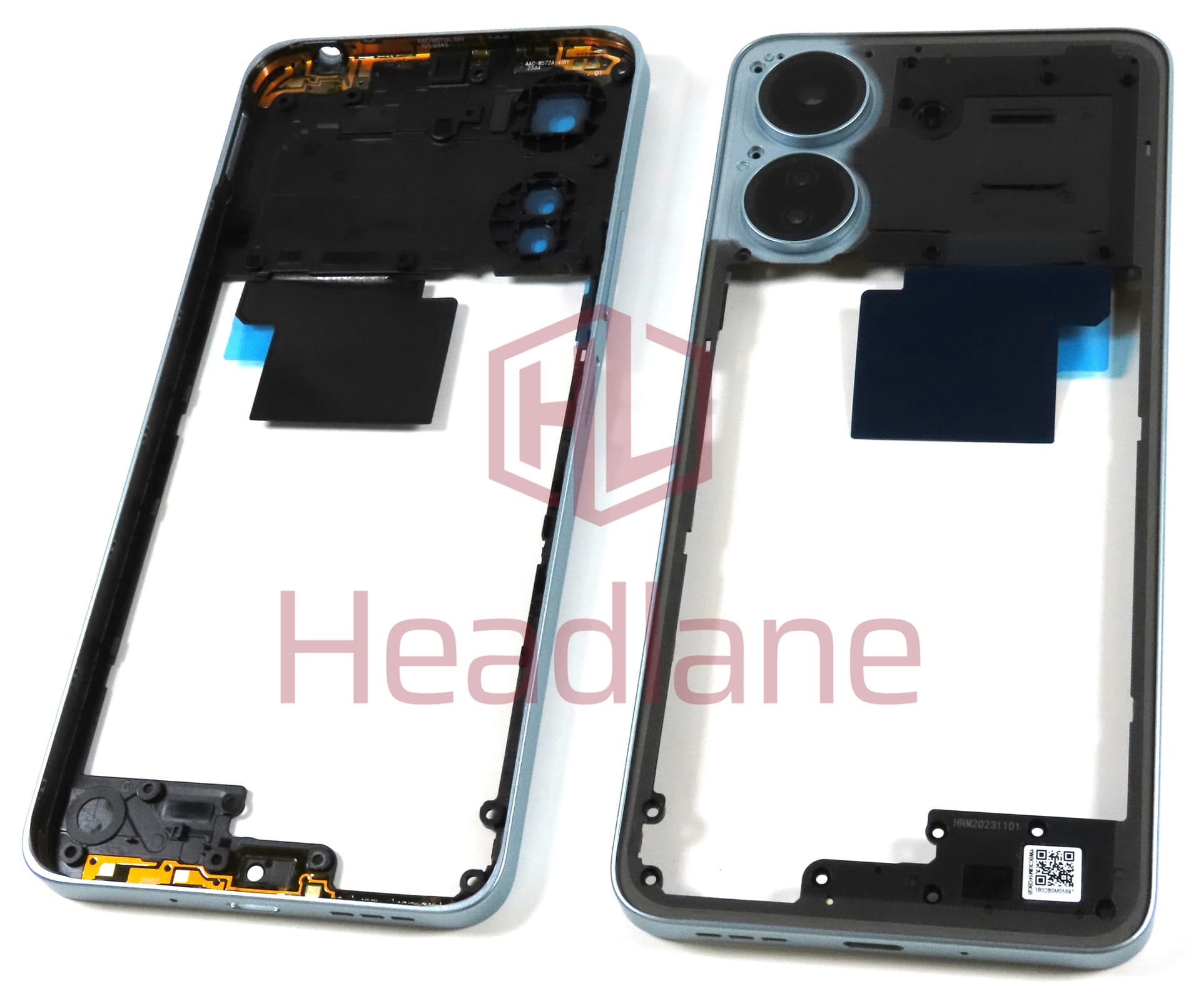 Xiaomi Redmi 13C Middle Cover / Chassis - Blue - view 3