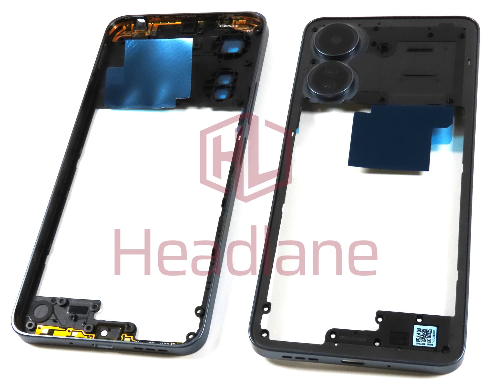 Xiaomi Redmi 13C Middle Cover / Chassis - Dusty Blue - view 2