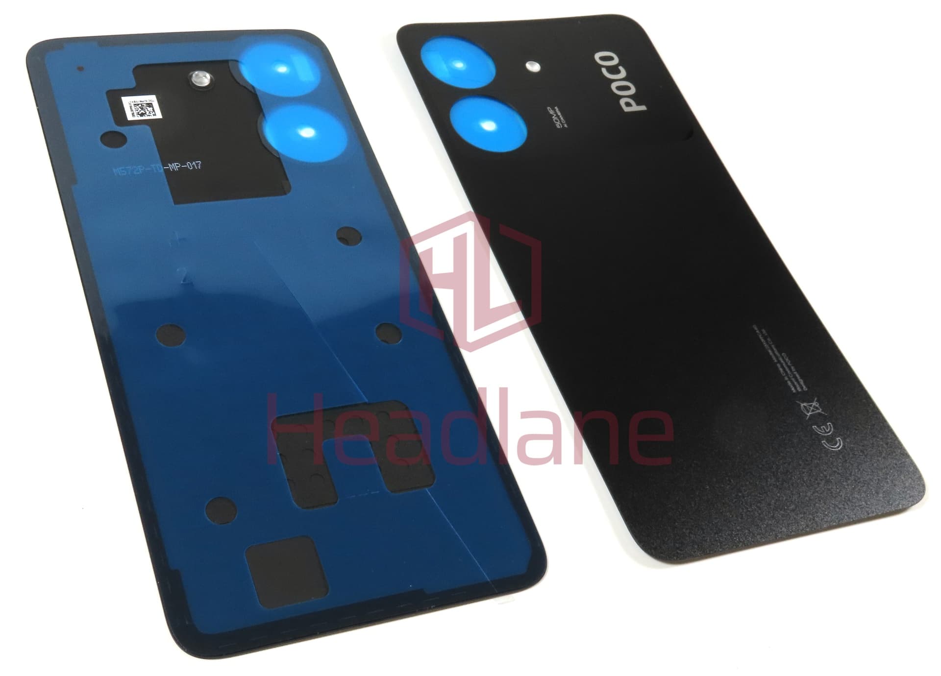 Xiaomi Poco C65 Back / Battery Cover - Black - view 3